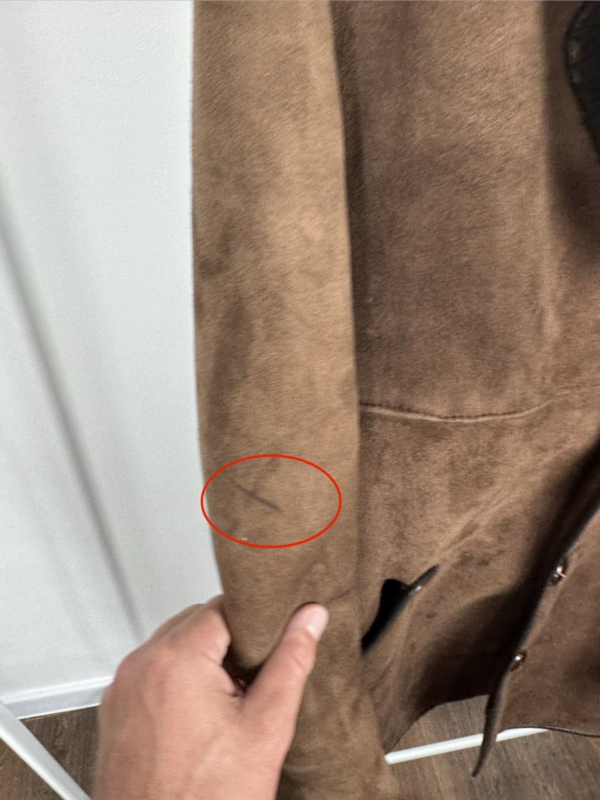 Other Vintage Women’s Genuine Sheepskin Shearling Leather Coat Size XL / US 12-14 / IT 48-50 - 4 Thumbnail