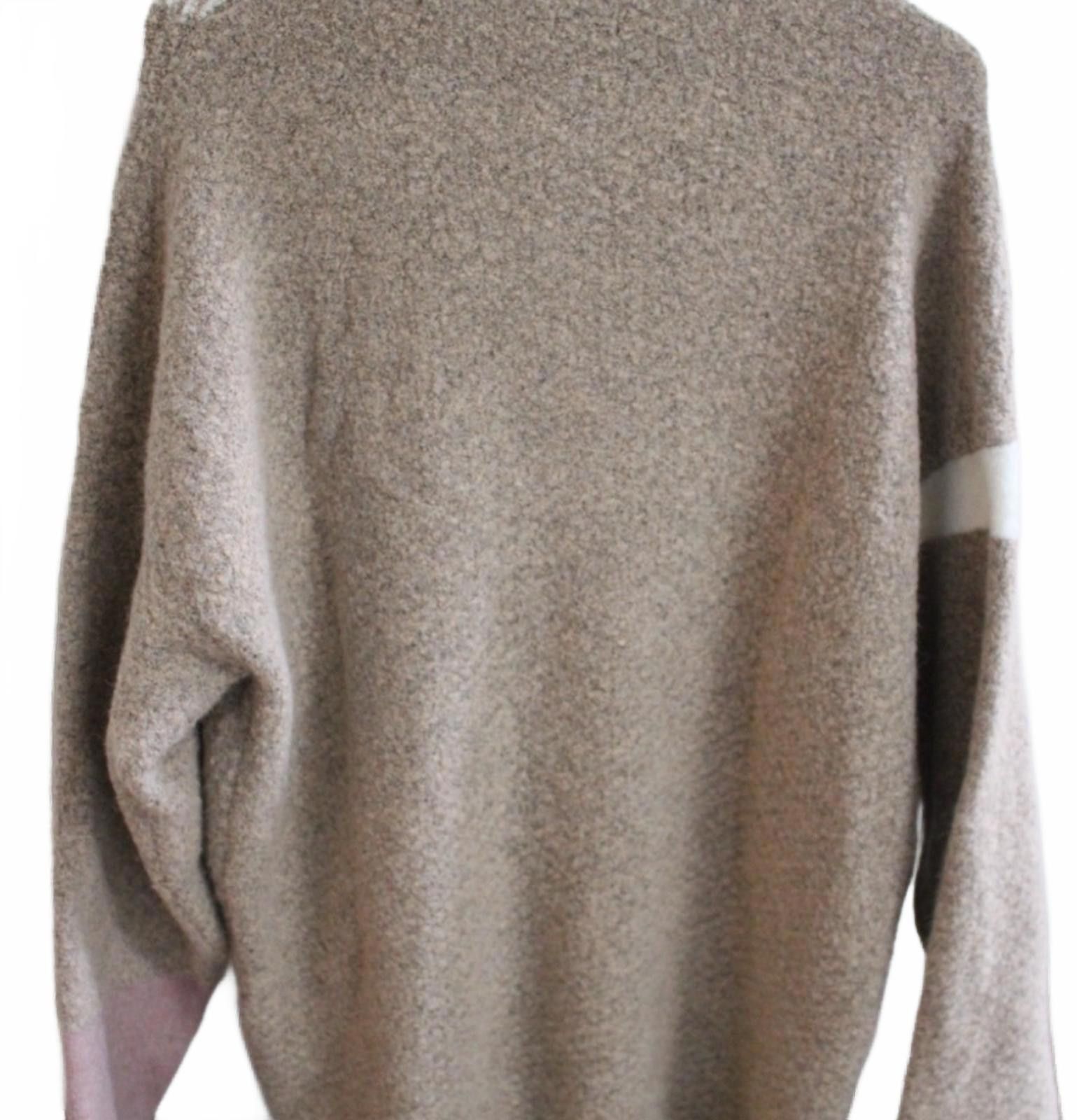 Caruso Cyurs Colorblock Cozy Knit Sweater with High Neck XL Size XL / US 12-14 / IT 48-50 - 5 Thumbnail