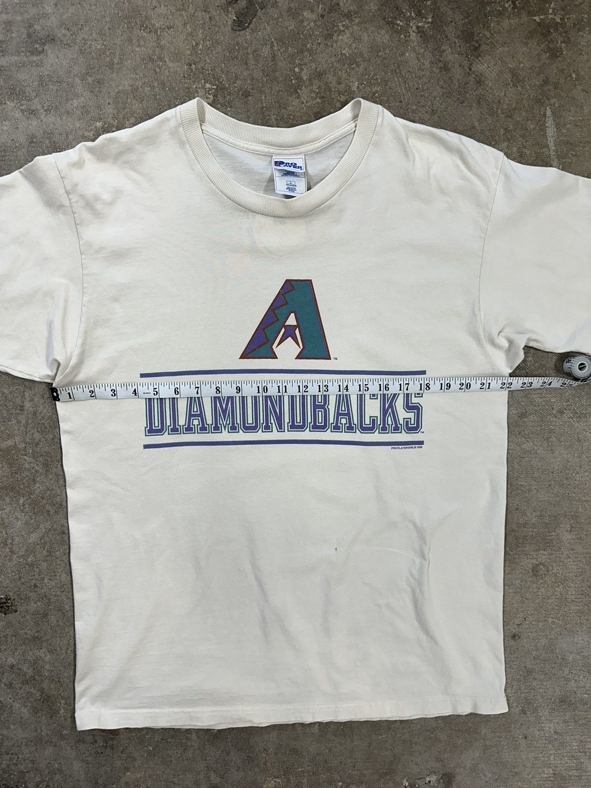 Pro Player Vintage 90s Pro Player Arizona Diamondbacks MLB T-Shirt Size US L / EU 52-54 / 3 - 10 Thumbnail