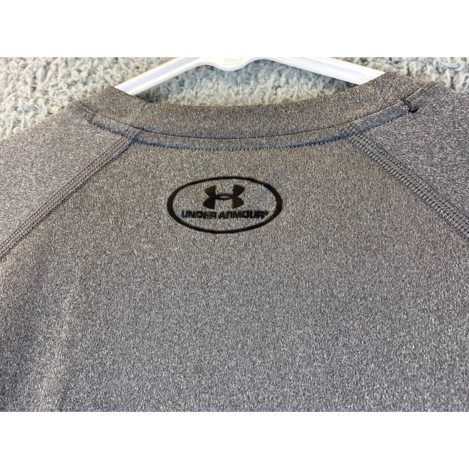 Under Armour Under Armour Shirt Men L Dri-Fit Gray Short Sleeve Crew Pullover Athletic Basic Outdoor Athleisure 68-20 Mens Size US L / EU 52-54 / 3 - 7 Thumbnail