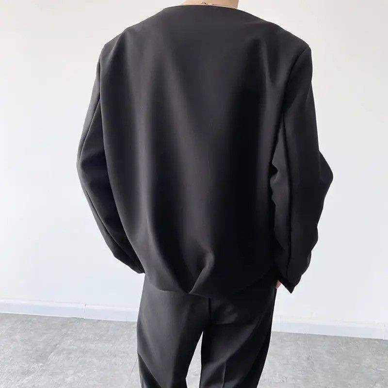 Japanese Brand × Vintage Korean fashion retro wrap blazer Size US L / EU 52-54 / 3 - 8 Thumbnail