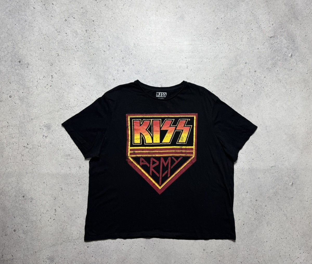 KISS Kiss Army Black Rock T-Shirt Big Logo Size US XXL / EU 58 / 5 - 1 Thumbnail