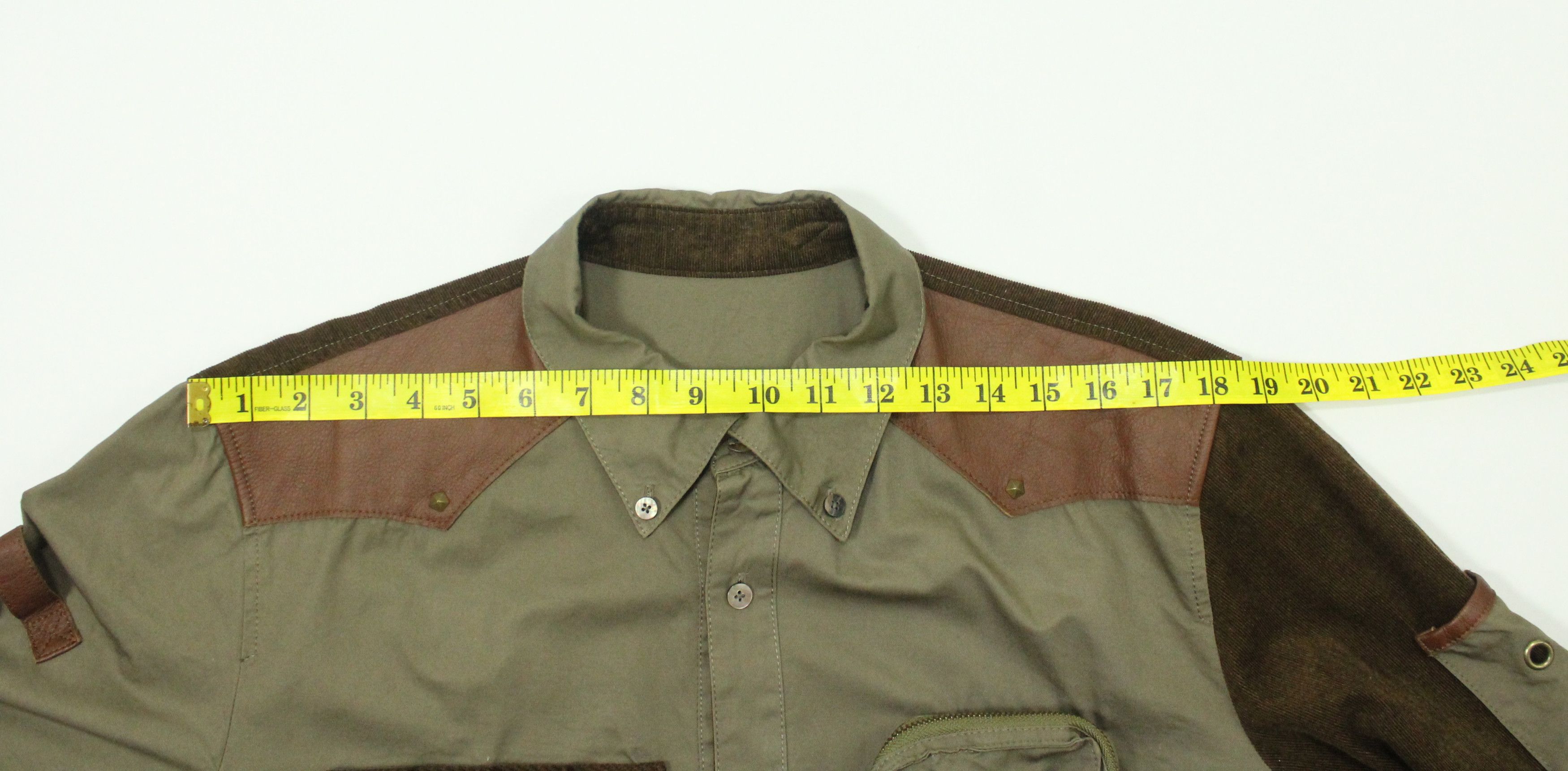 Japanese Brand 🔥Shirt Pockets Multi Styled Gothic Grunge Raver Skater Size US M / EU 48-50 / 2 - 18 Thumbnail