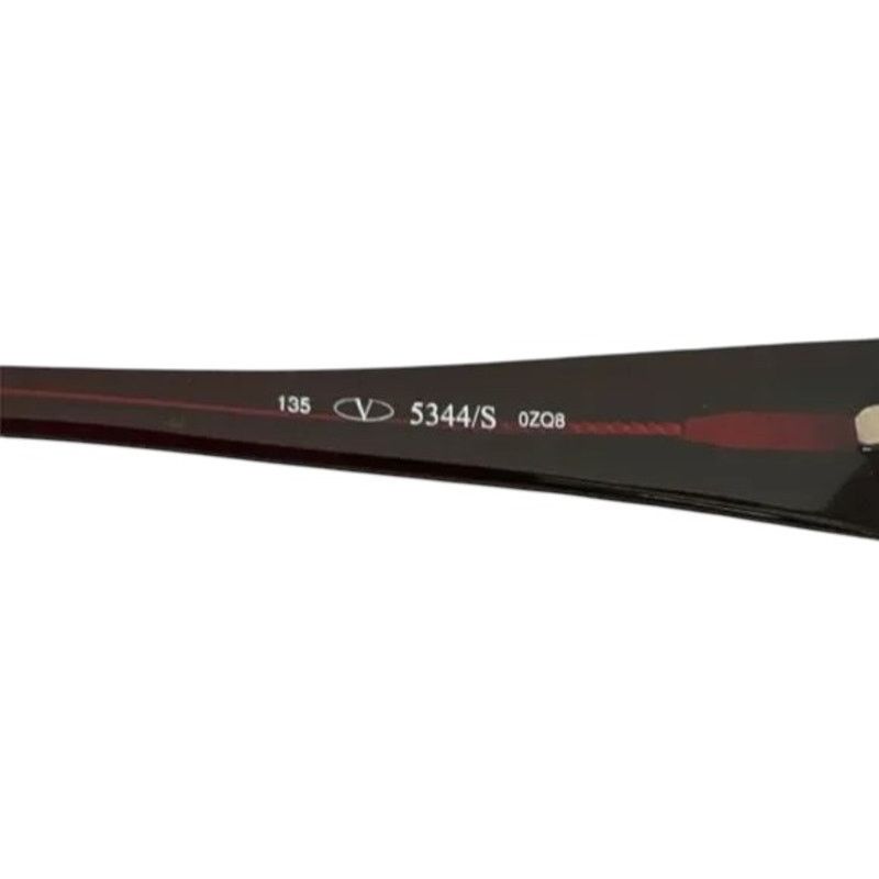 Valentino Valentino Dark Red Sunglasses 5344/S 135 Size ONE SIZE - 6 Thumbnail