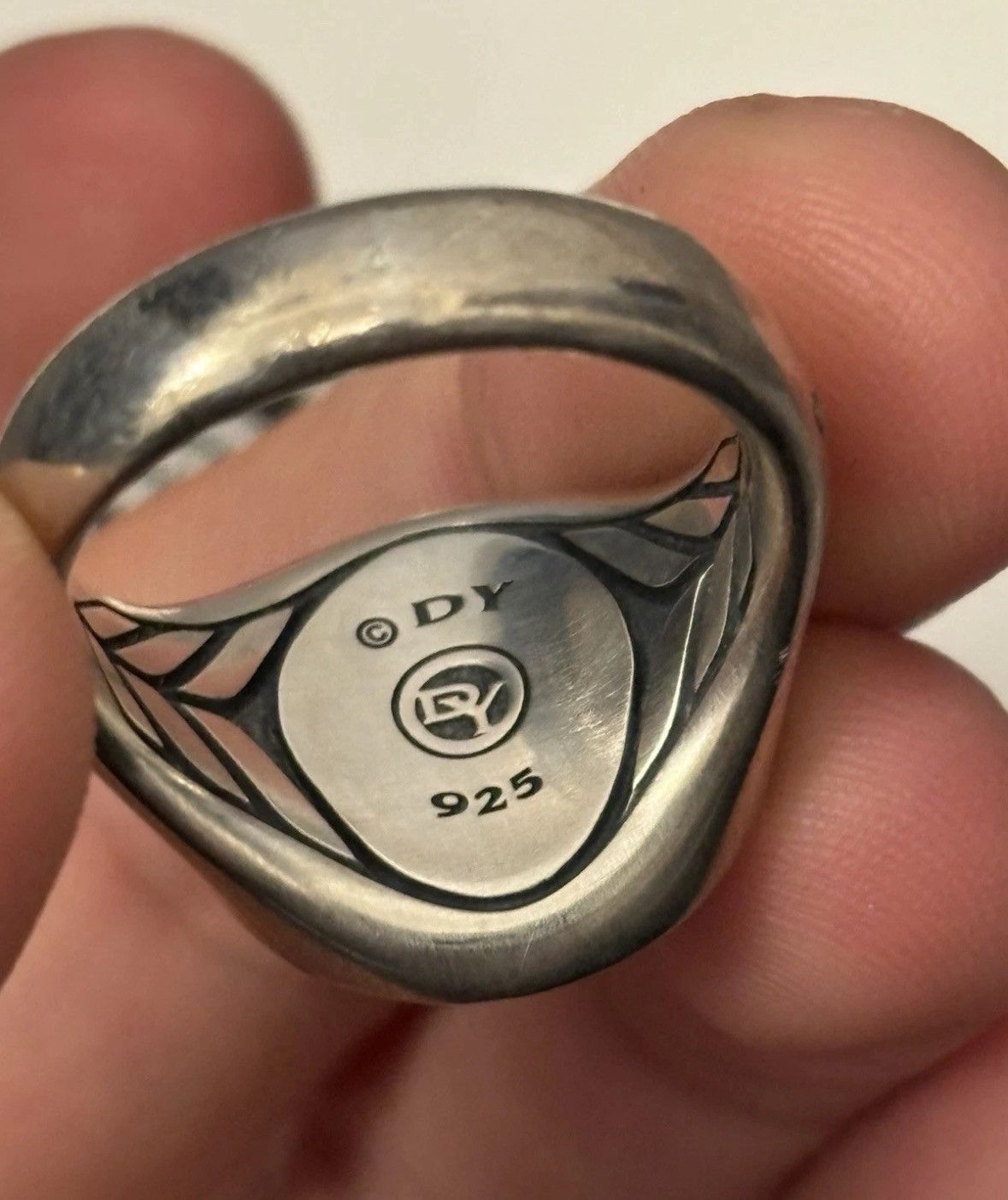 David Yurman David Yurman Maritime Compass Signet Ring US 11 Size ONE SIZE - 3 Thumbnail