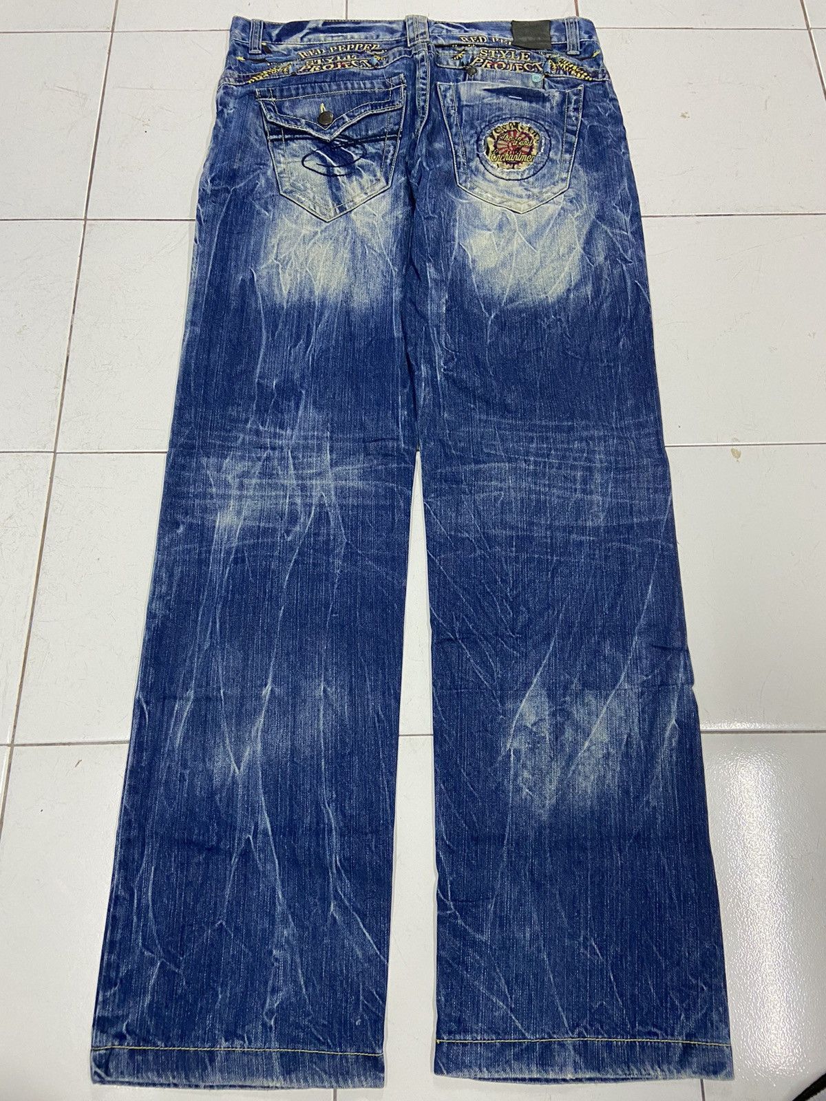 Japanese Brand RED PEPPER STYLE PROJECT DENIM FLARE JEANS Size US 36 / EU 52 - 2 Thumbnail