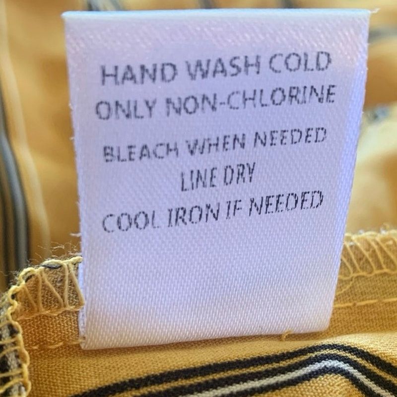 Other Sweet Claire Women Lrg Maxi Faux Wrap Dress Yellow NWT Size L / US 10 / IT 46 - 7 Thumbnail
