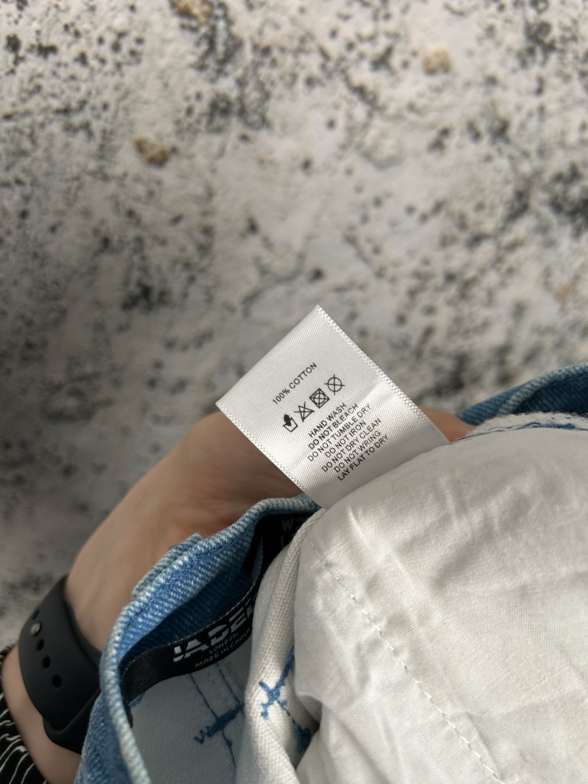 Jaded London Jaded London Skate Fit Blue Baggy Denim Jeans Grunge Size US 28 / EU 44 - 8 Thumbnail