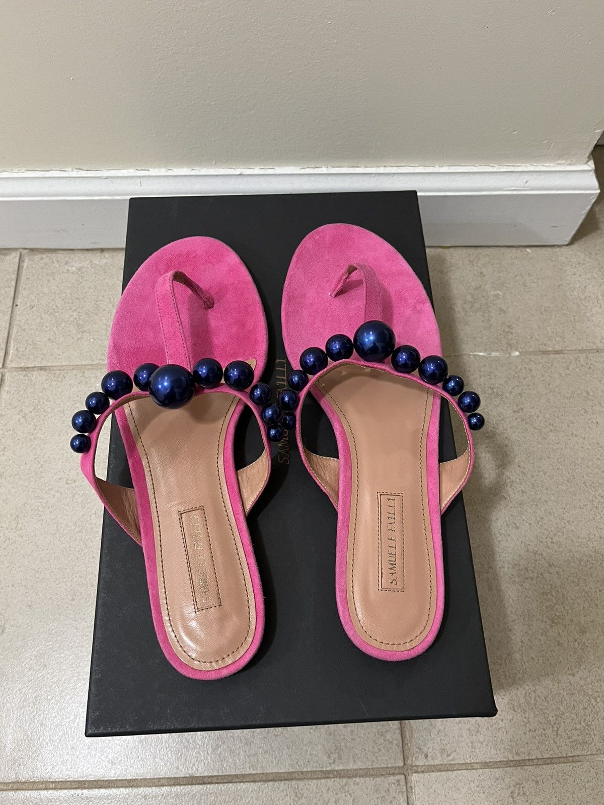 Other Samuele Failli Bead Sandals Sz 40(10us) Size US 10 / IT 40 - 13 Thumbnail