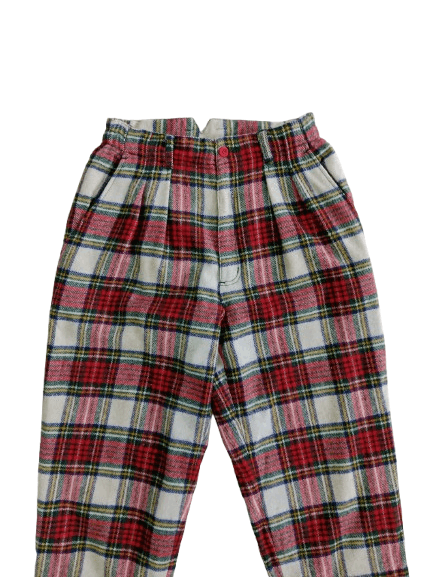Japanese Brand Vintage Japanese Brand Wool Pants Checkered Style Size 27" / US 4 / IT 40 - 3 Thumbnail