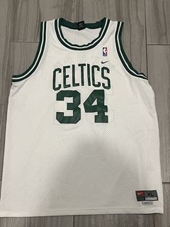 VTG Nike NBA Boston Celtics Paul Pierce 34 Green Swingman Jersey Mens 2XL  Sewn