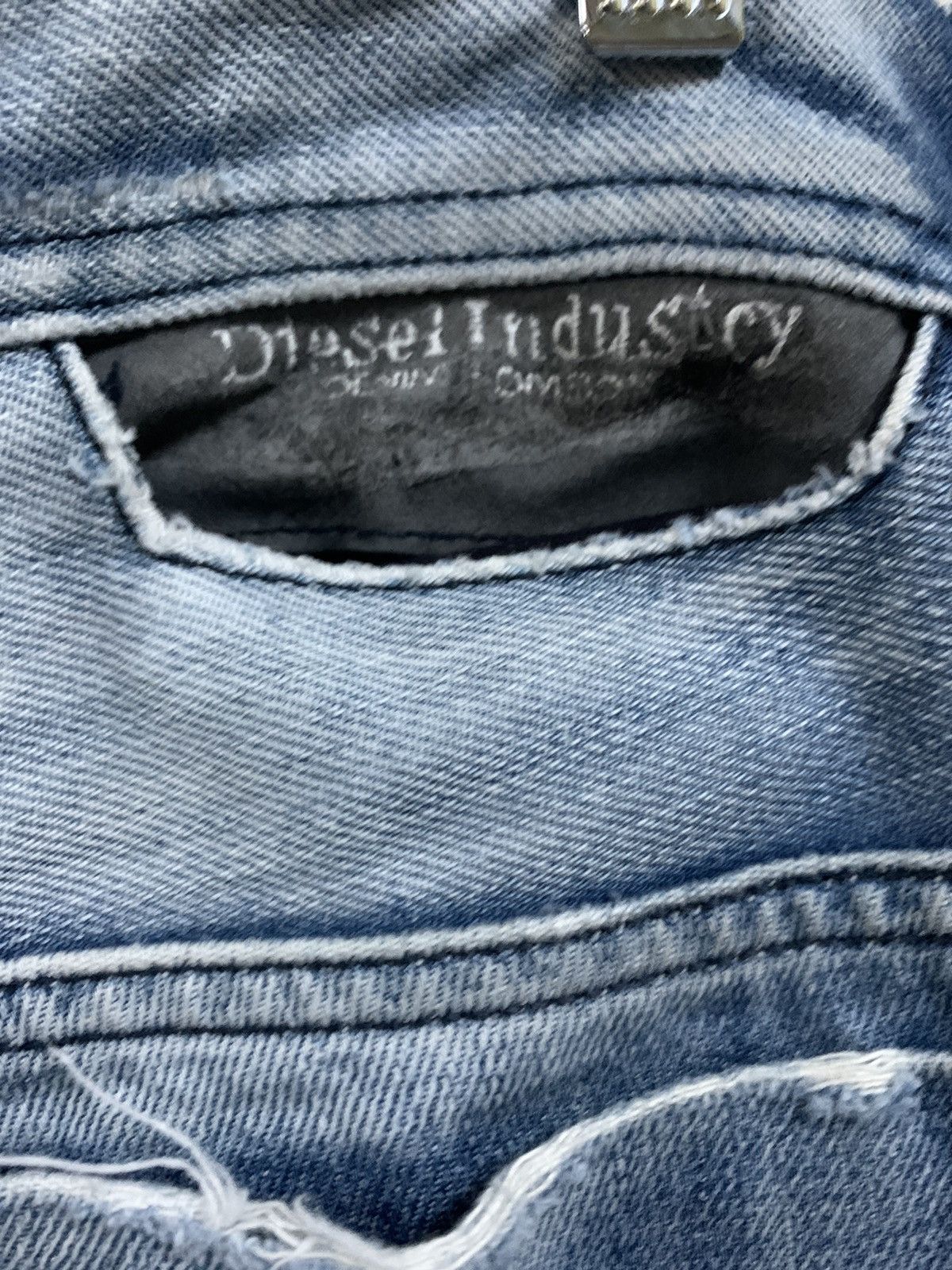 Diesel Made in Italy Punk Distressed Diesel Safado Jeans Size US 34 / EU 50 - 14 Thumbnail