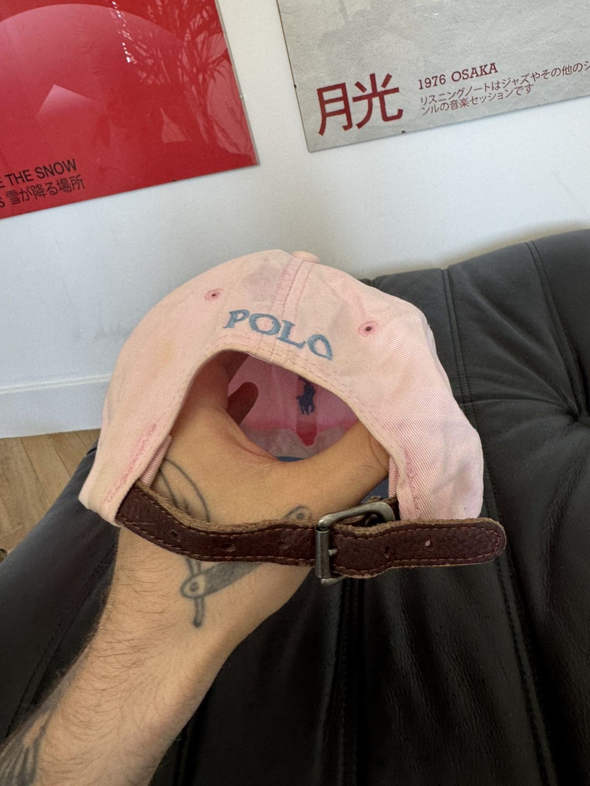 Ralph Lauren Rare Pink Polo Ralph Lauren Cap Hat Classic Center Logo Size ONE SIZE - 2 Thumbnail