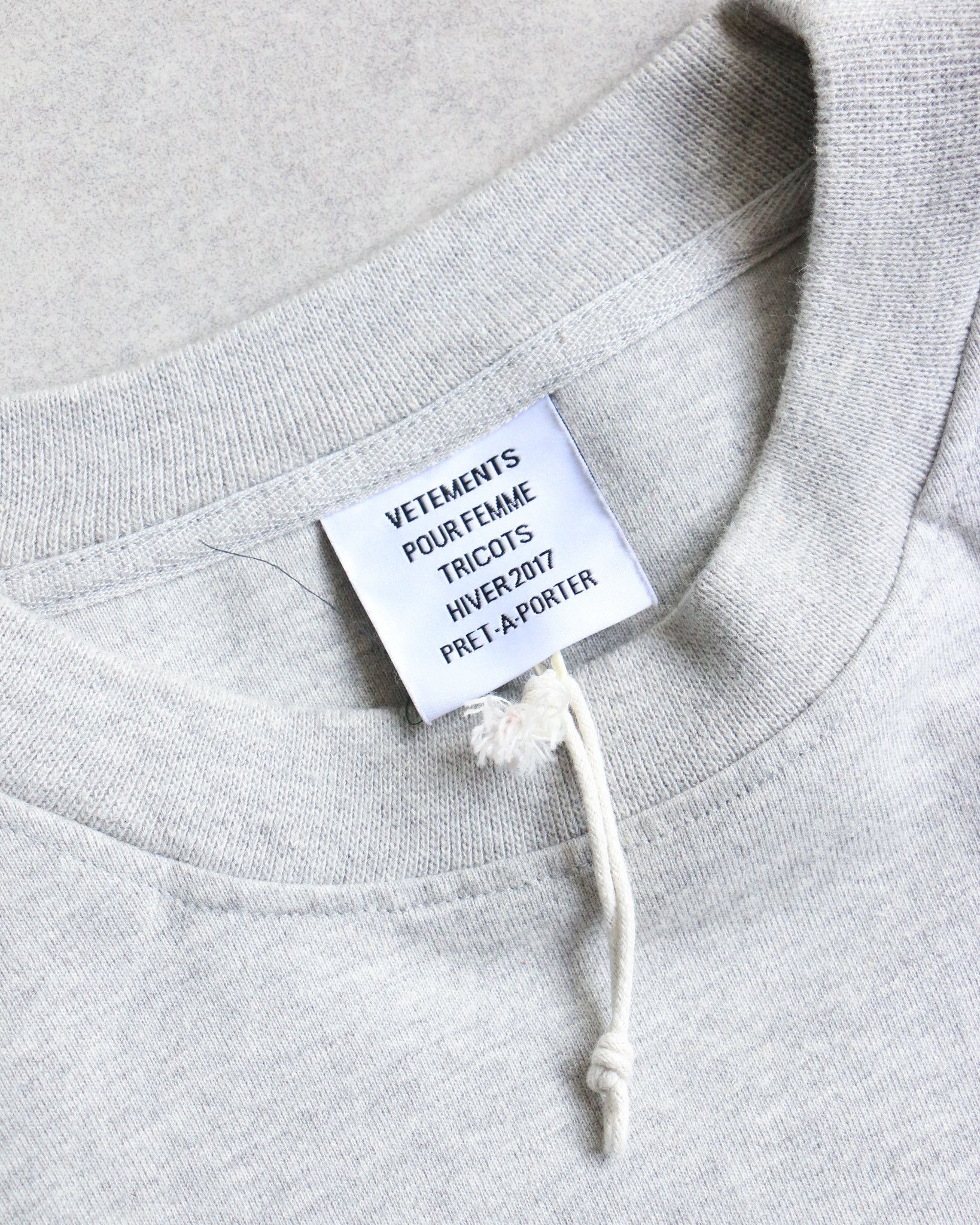 Vetements Vetements Eleven Inch Gun Club Tee Grey Size US S / EU 44-46 / 1 - 5 Thumbnail