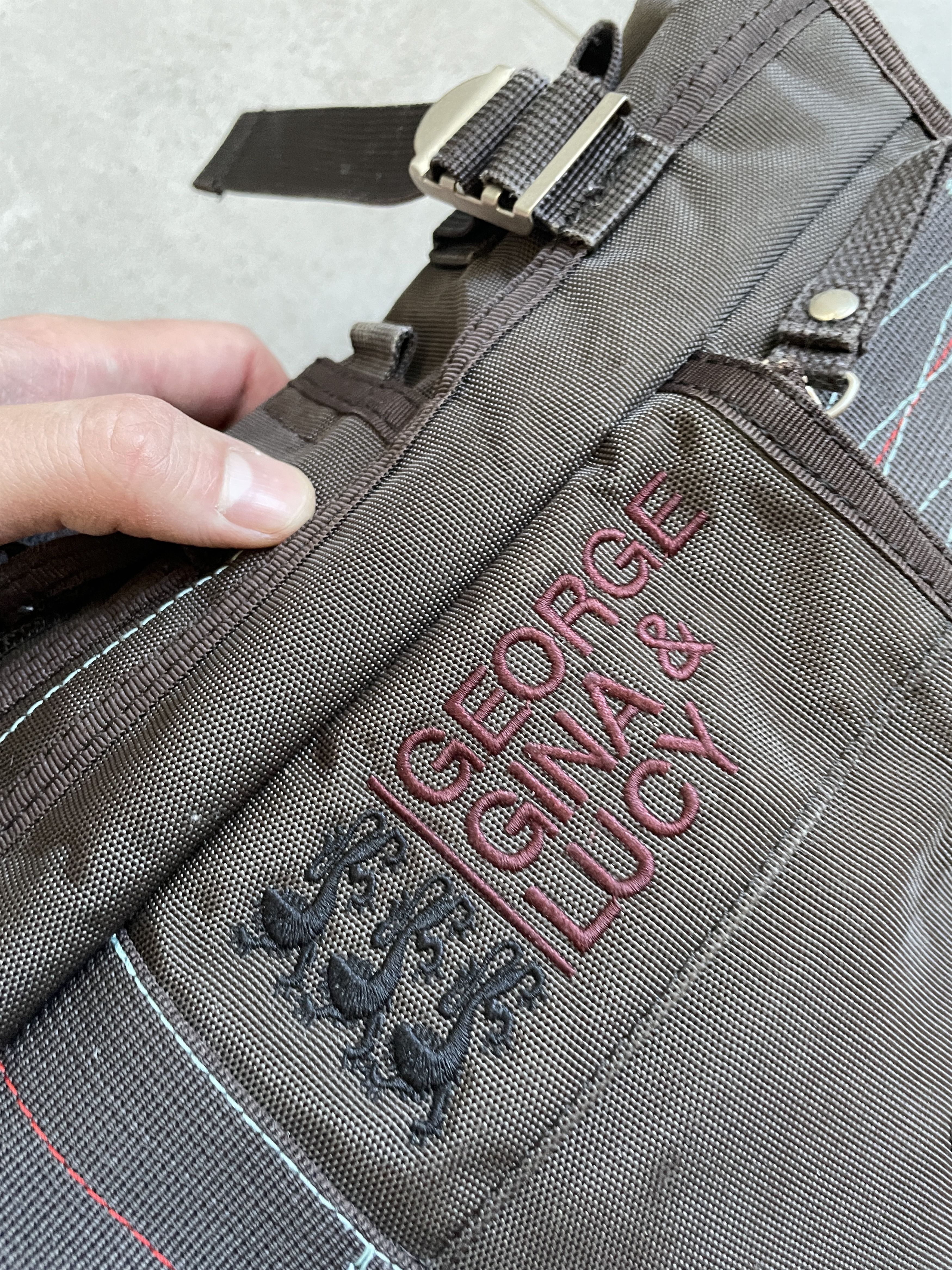 Japanese Brand × Vintage GEORGE GINA LUCY Y2K AVANT GARDE LITTLLE SUSHI HAND BAG Size ONE SIZE - 3 Thumbnail