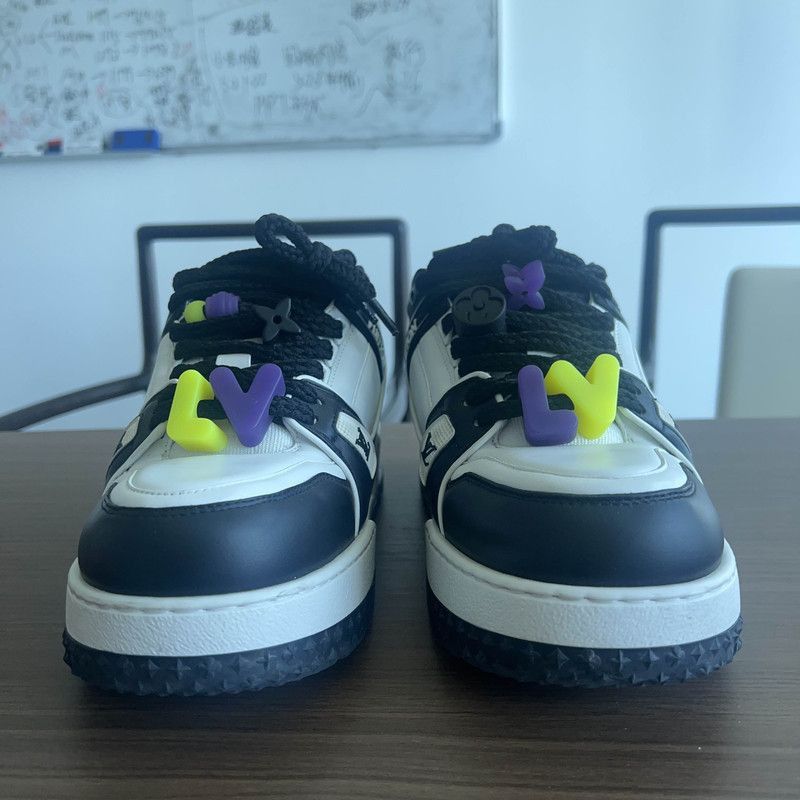 Louis Vuitton Louis Vuitton Trainer Maxi Low-Top Sneakers -2508 Size US 8.5 / EU 41-42 - 2 Thumbnail