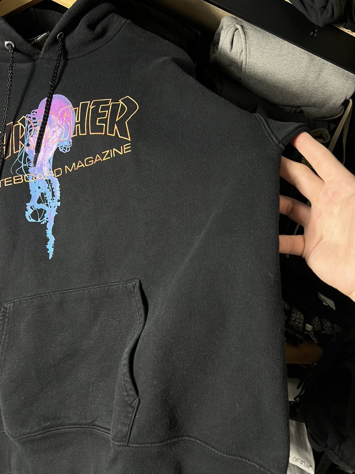 Thrasher Thrasher Skate and Destroy Hoodie Streetwear Viral Y2K Vibe! Size US L / EU 52-54 / 3 - 10 Thumbnail