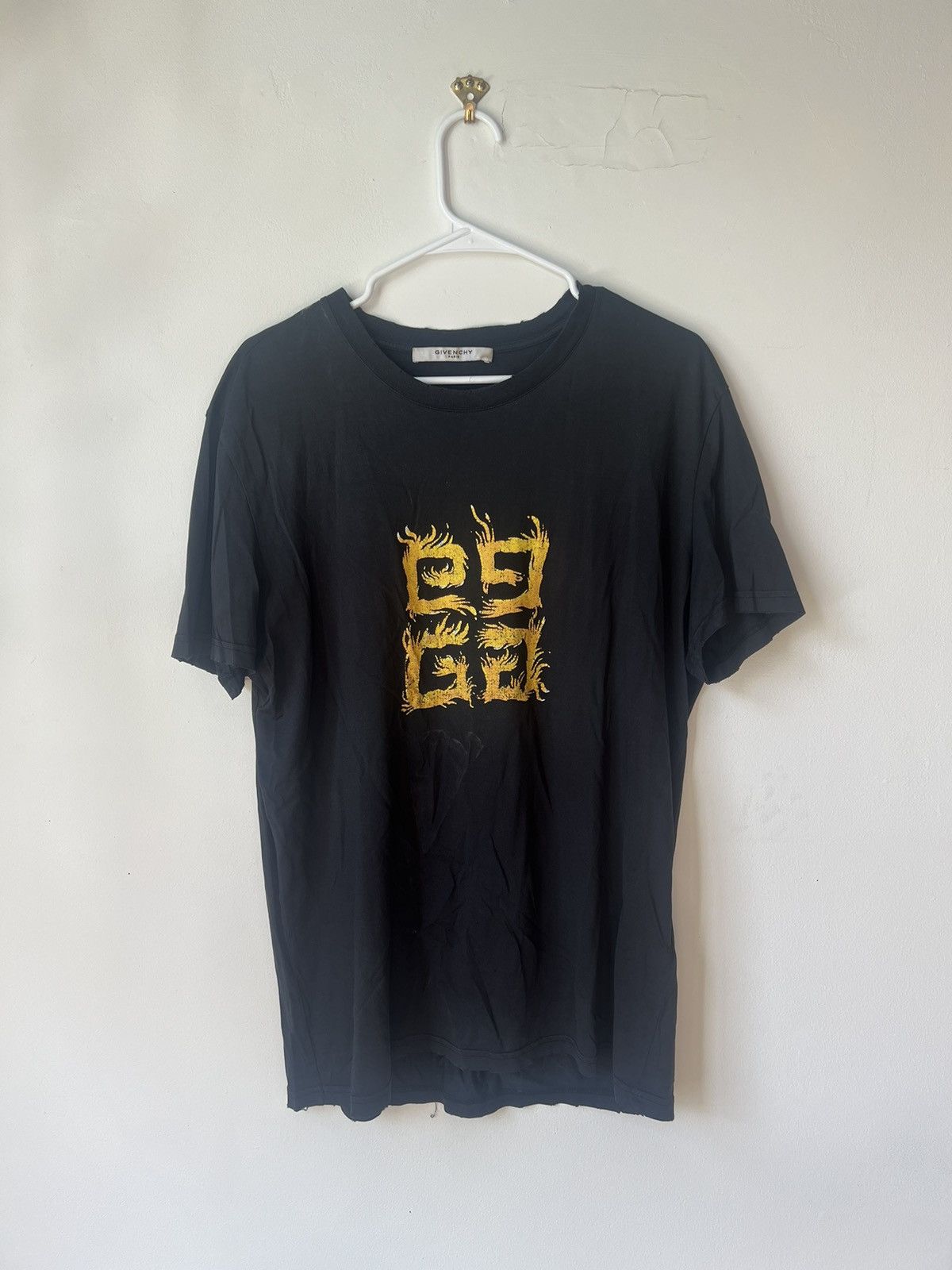 Givenchy Black Givenchy T-shirt Size US L / EU 52-54 / 3 - 1 Thumbnail