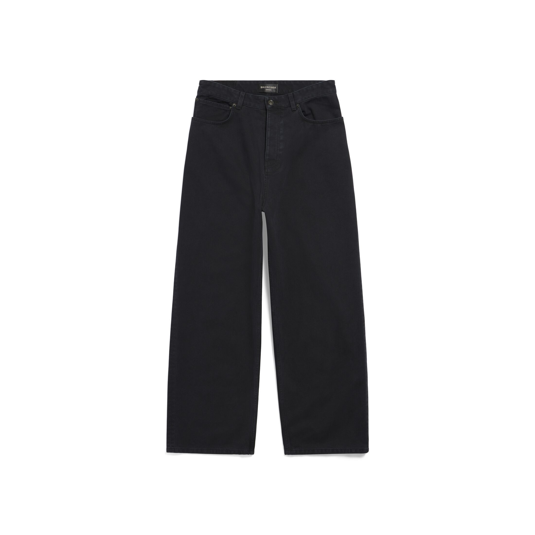 Balenciaga o1s1wg110126 Baggy Pants in Black Size US 32 / EU 48 - 1 Thumbnail