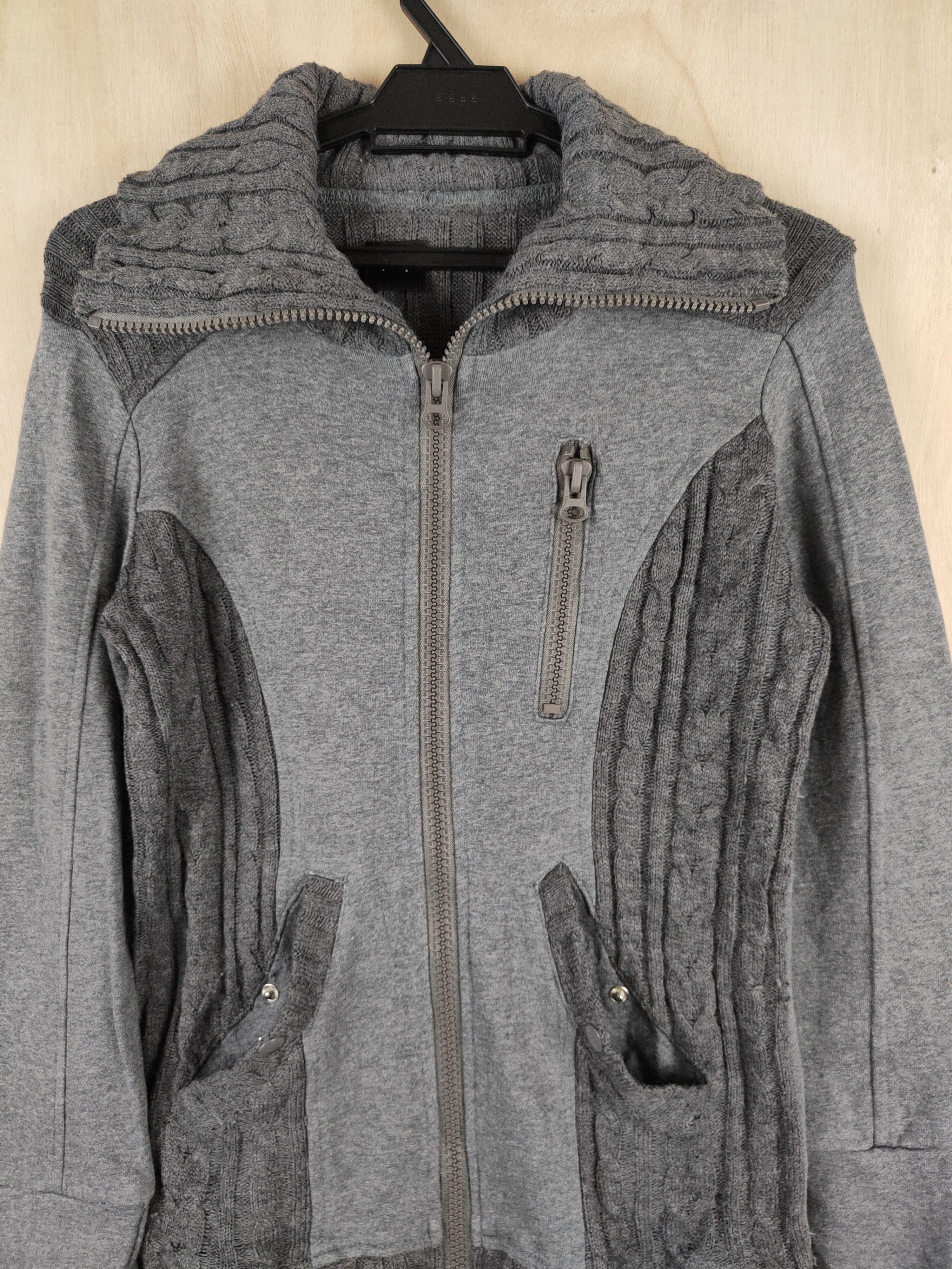 Japanese Brand Ryu Ryu Dark Gray knitwear vintage Sweaters #2603 Size M / US 6-8 / IT 42-44 - 2 Thumbnail