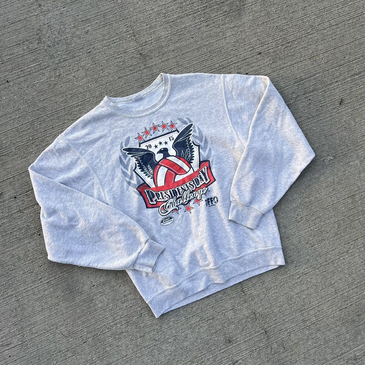 Vintage Vintage 90s Feel The Wind Eagle Crewneck Sweatshirt Size US M / EU 48-50 / 2 - 3 Thumbnail