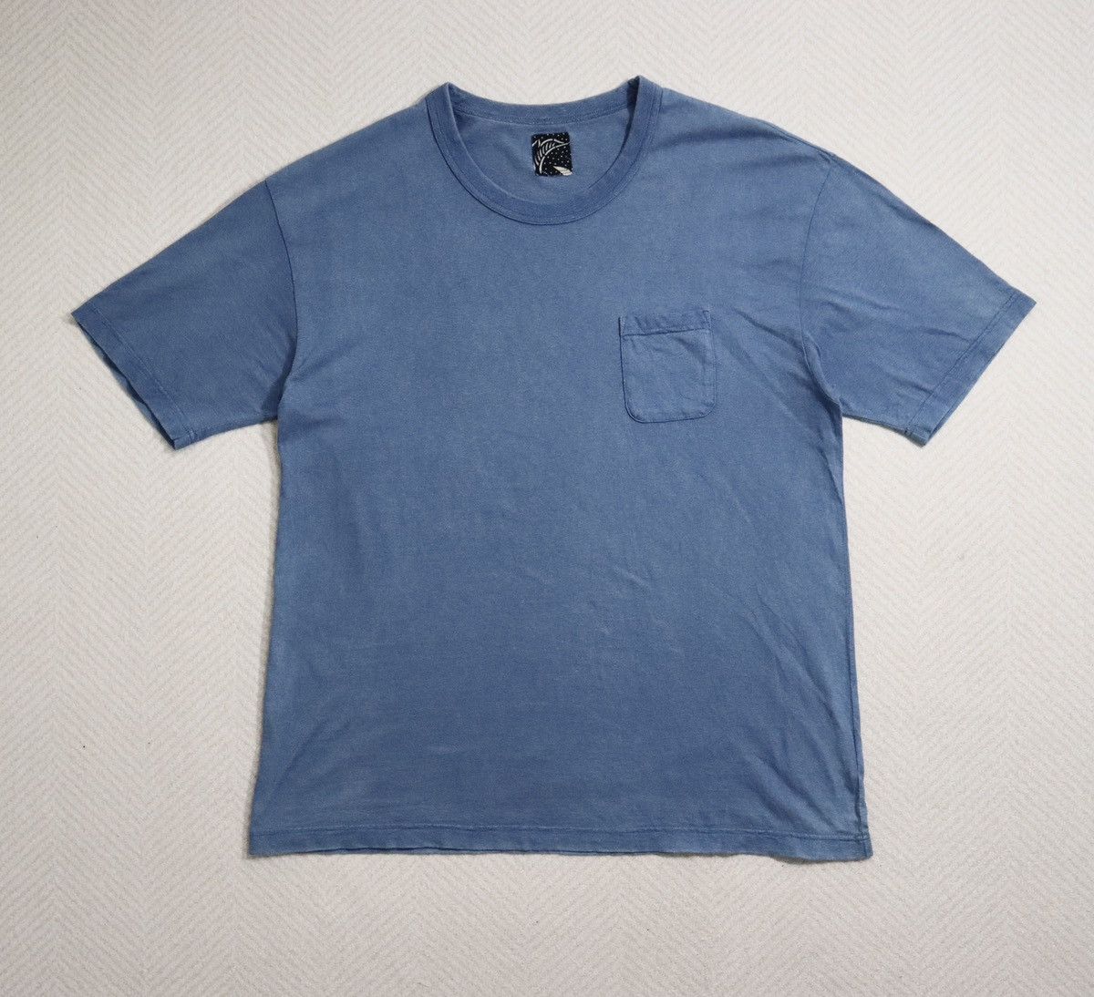 Visvim Visvim 21ss ICT Jumbo Tee Dmgd Indigo Size US XL / EU 56 / 4 - 1 Thumbnail