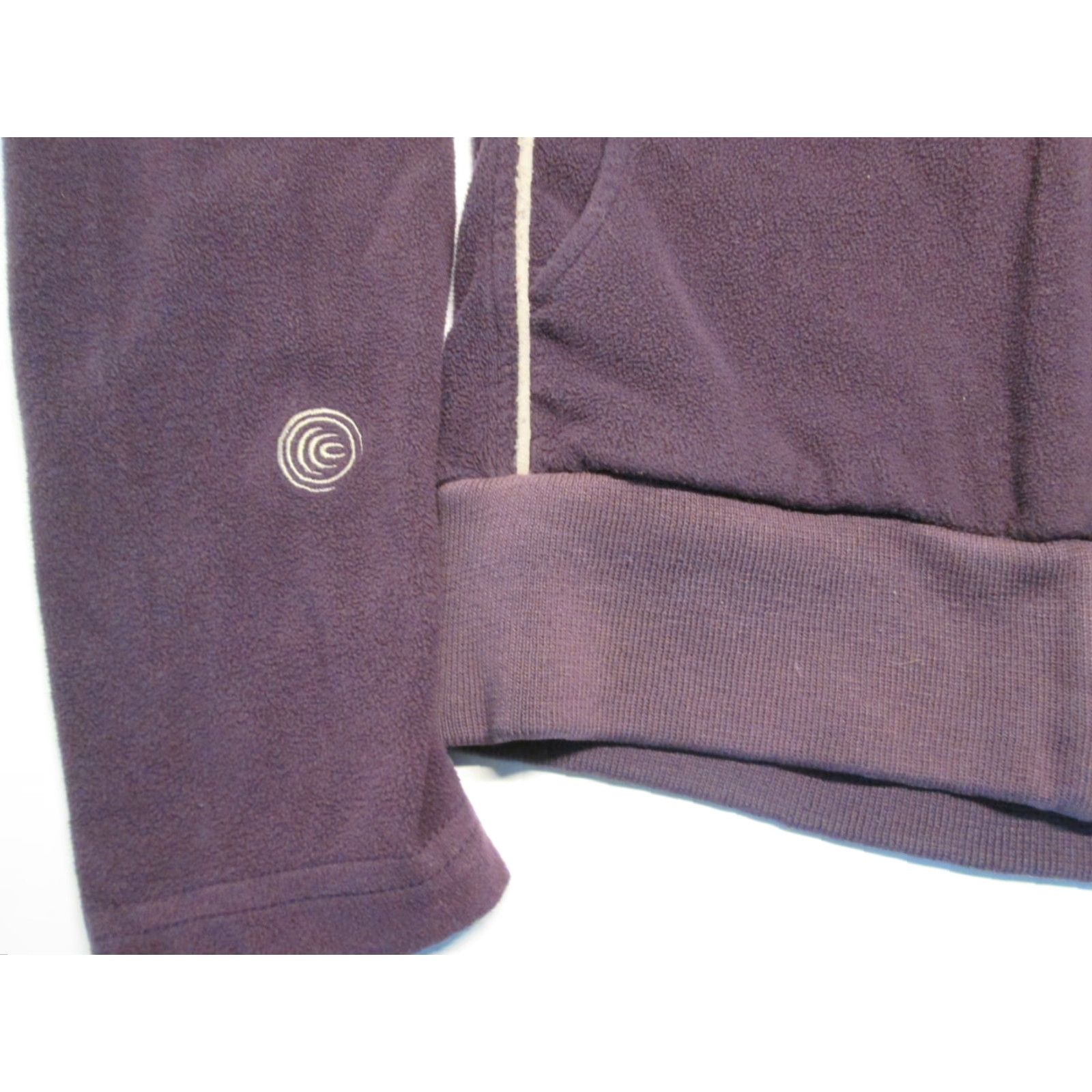 Vintage Columbia Womens Size S Track Jacket Purple Active Outerwear Size S / US 4 / IT 40 - 3 Thumbnail