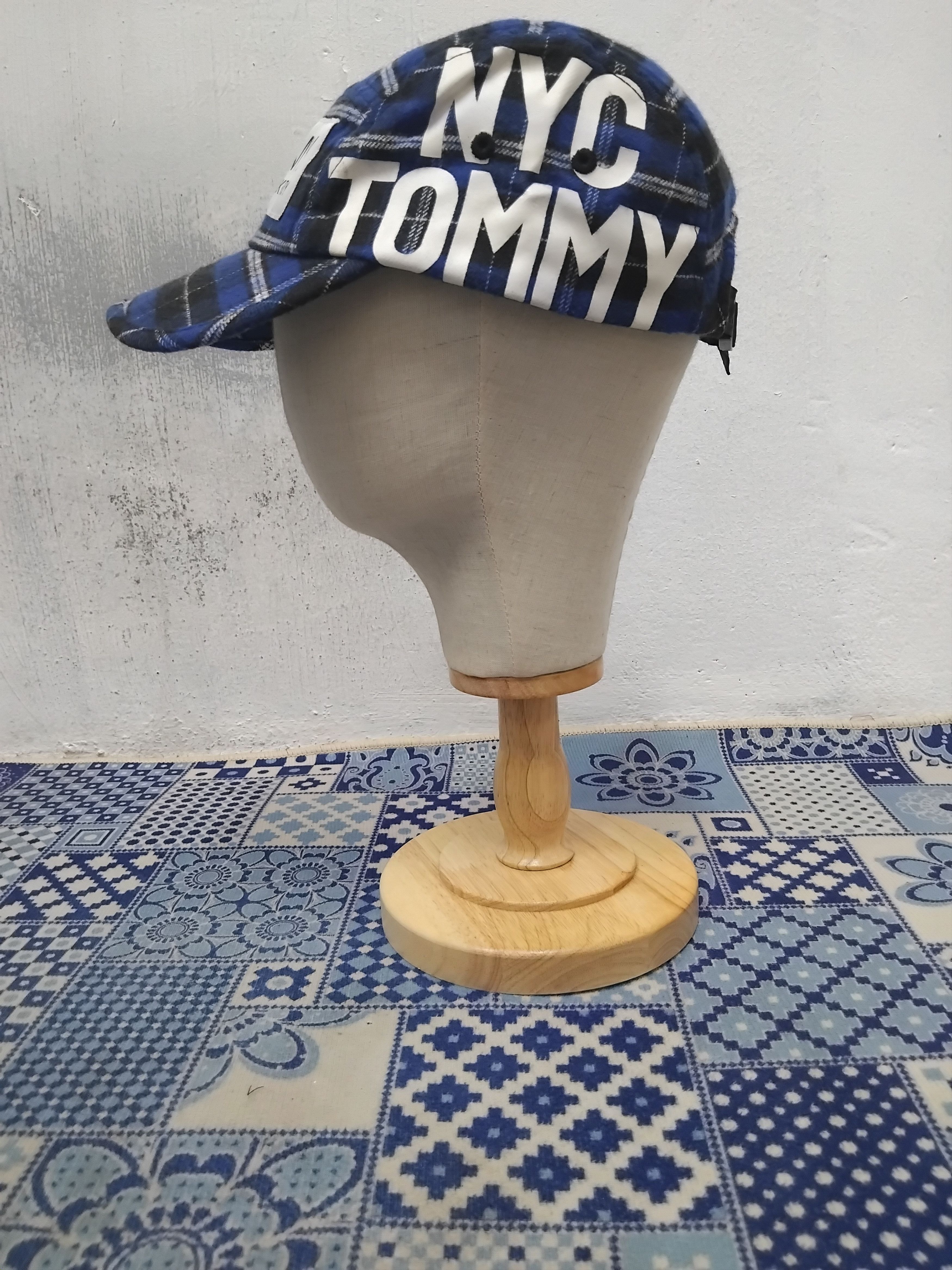 Tommy Hilfiger 💥Tommy Hilfiger checked blue cap Size ONE SIZE - 6 Thumbnail