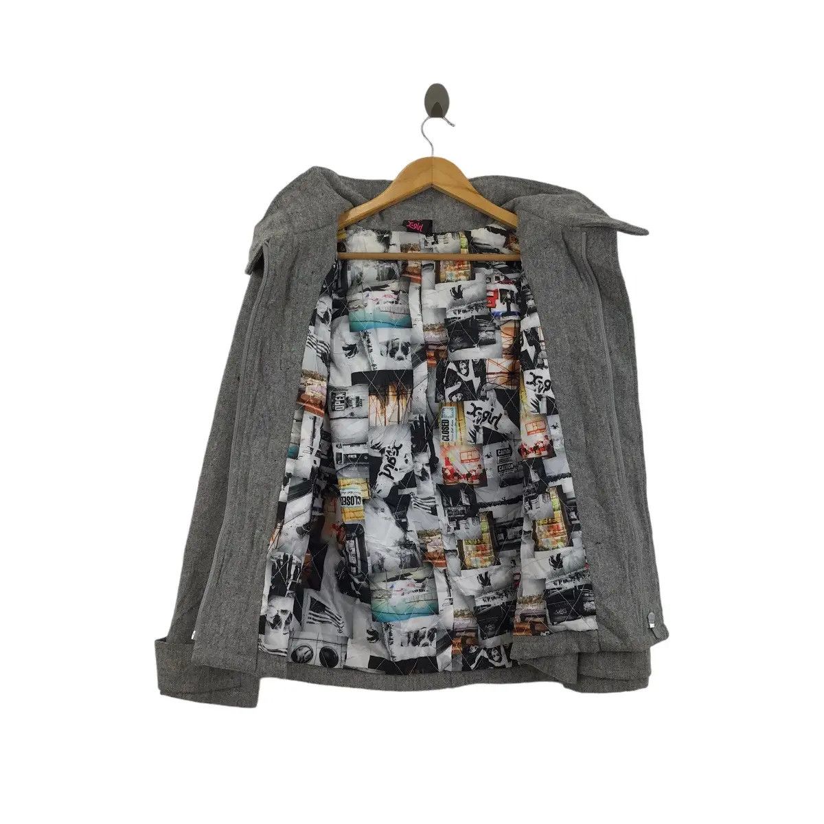 X-Girl X-GIRL X-LARGE JAPAN AOP Lining Duffle Coat Heavy Winter Size S / US 4 / IT 40 - 4 Thumbnail