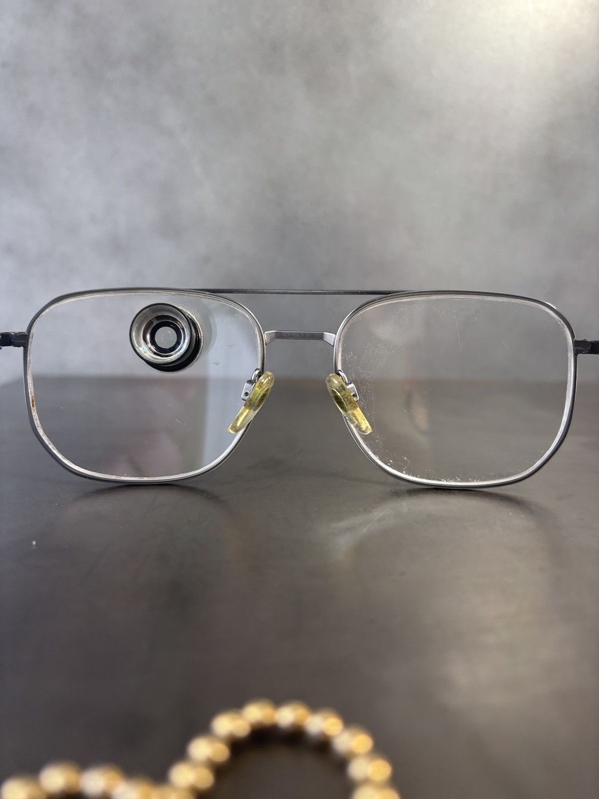 Vintage Vintage Spy Glasses Frames 80s Aviator Oversized Magnifying Size ONE SIZE - 8 Thumbnail