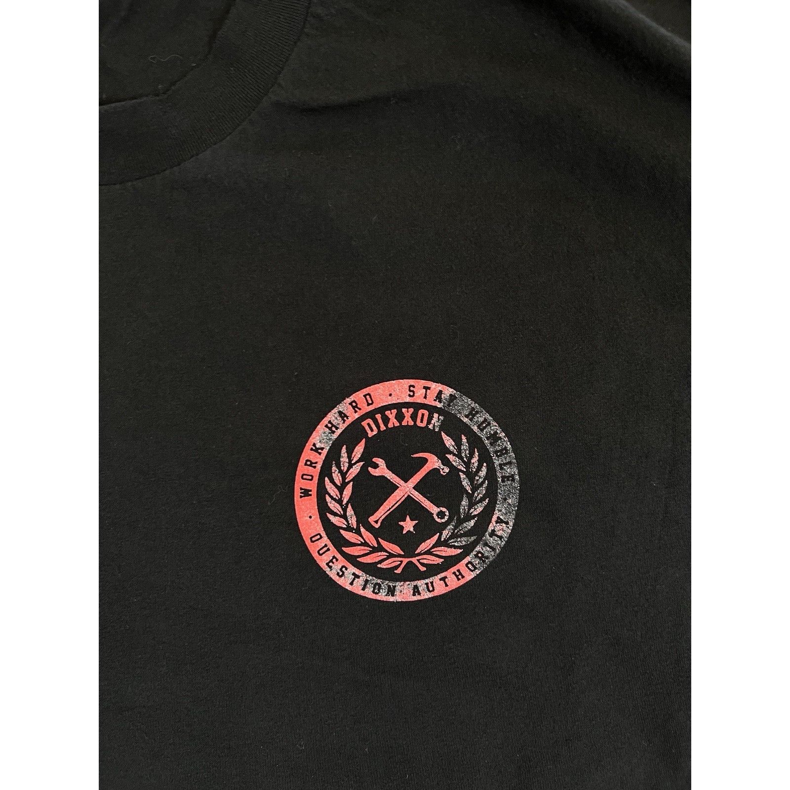 Dixxon Dixxon Flannel Co Men’s T-Shirt Large Black “Work Hard Stay Size US L / EU 52-54 / 3 - 2 Thumbnail