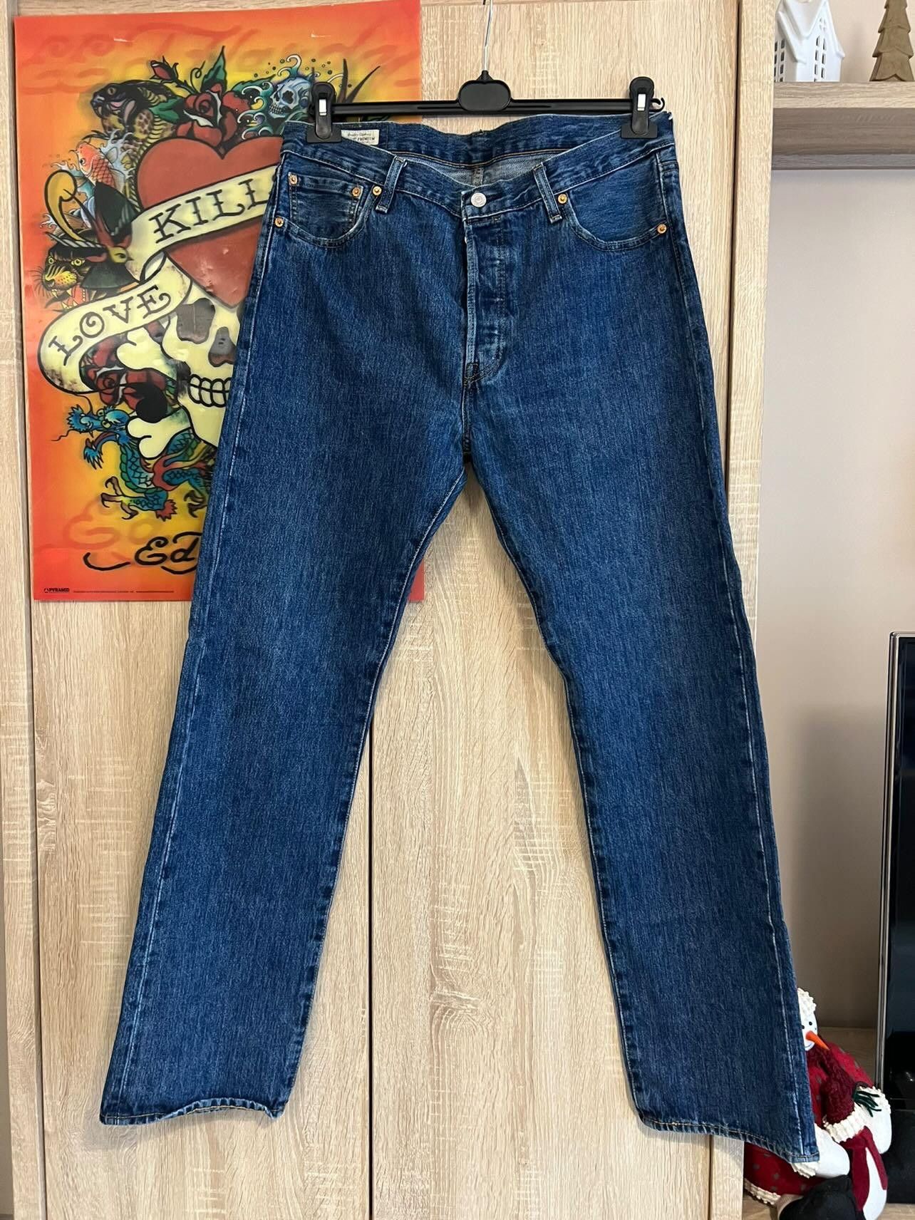 Levi's Levi's 501 denim pants size 36x34 Size US 36 / EU 52 - 4 Thumbnail