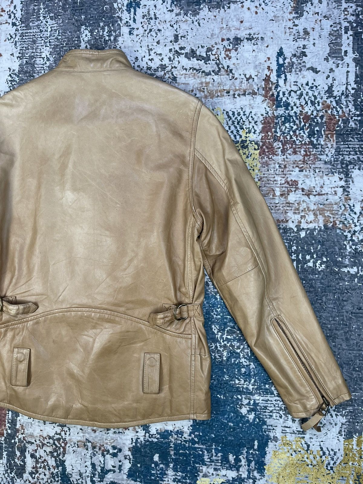 Genuine Leather Crow’s Nest Assymetric Rider Leather Jackets Size US M / EU 48-50 / 2 - 8 Thumbnail