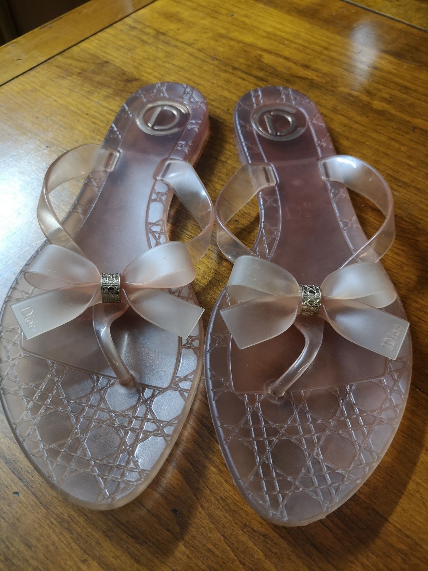 Dior Christian Dior Transparent Flip flops Size US 10 / IT 40 - 7 Thumbnail