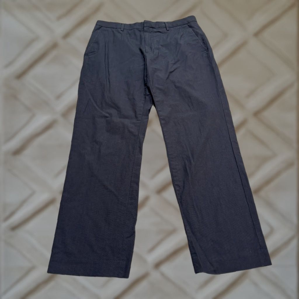 Banana Republic Banana Republic Dress Pants Mens 32x30 Navy Blue Cotton Size US 32 / EU 48 - 1 Thumbnail