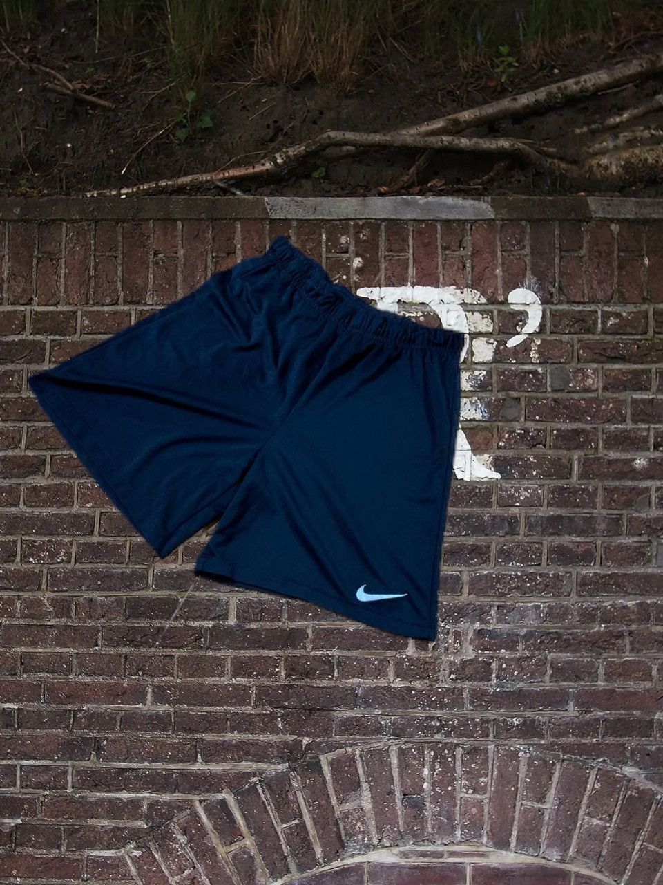 Nike × Vintage Nike Dri Fit Shorts Streetwear Swoosh Casual Y2K Vintage Size US 36 / EU 52 - 1 Thumbnail