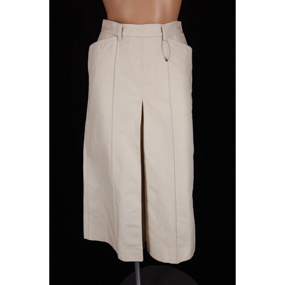 Lemaire Lemaire Linen Pleated Shorts Size 34 2 XS Womens Off-White Size 26" / US 2 / IT 38 - 2 Thumbnail