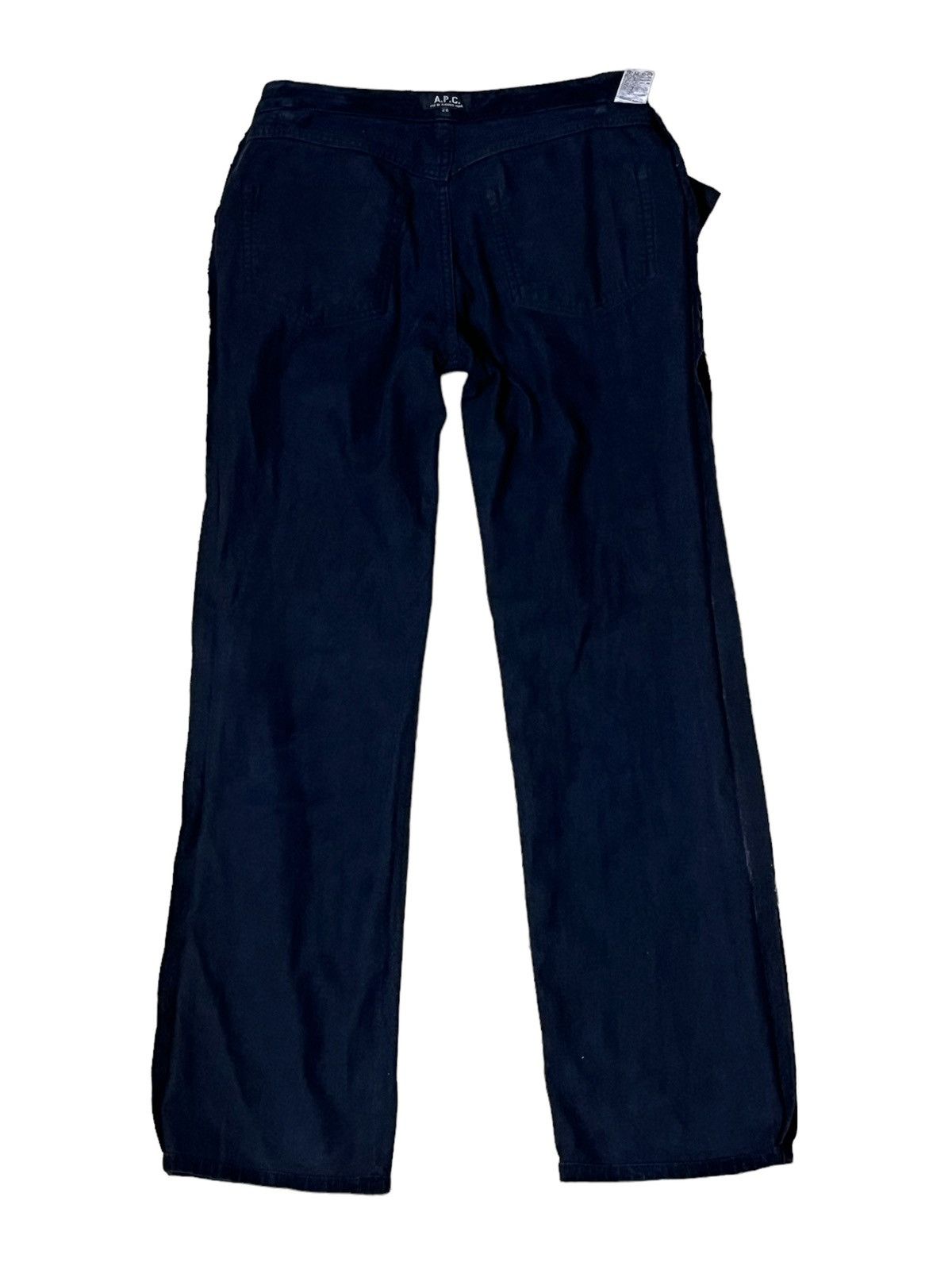 A.P.C. A.P.C RUE DE FLEURUS CORDUROY SUPER BLACK JEANS Size US 29 - 4 Thumbnail