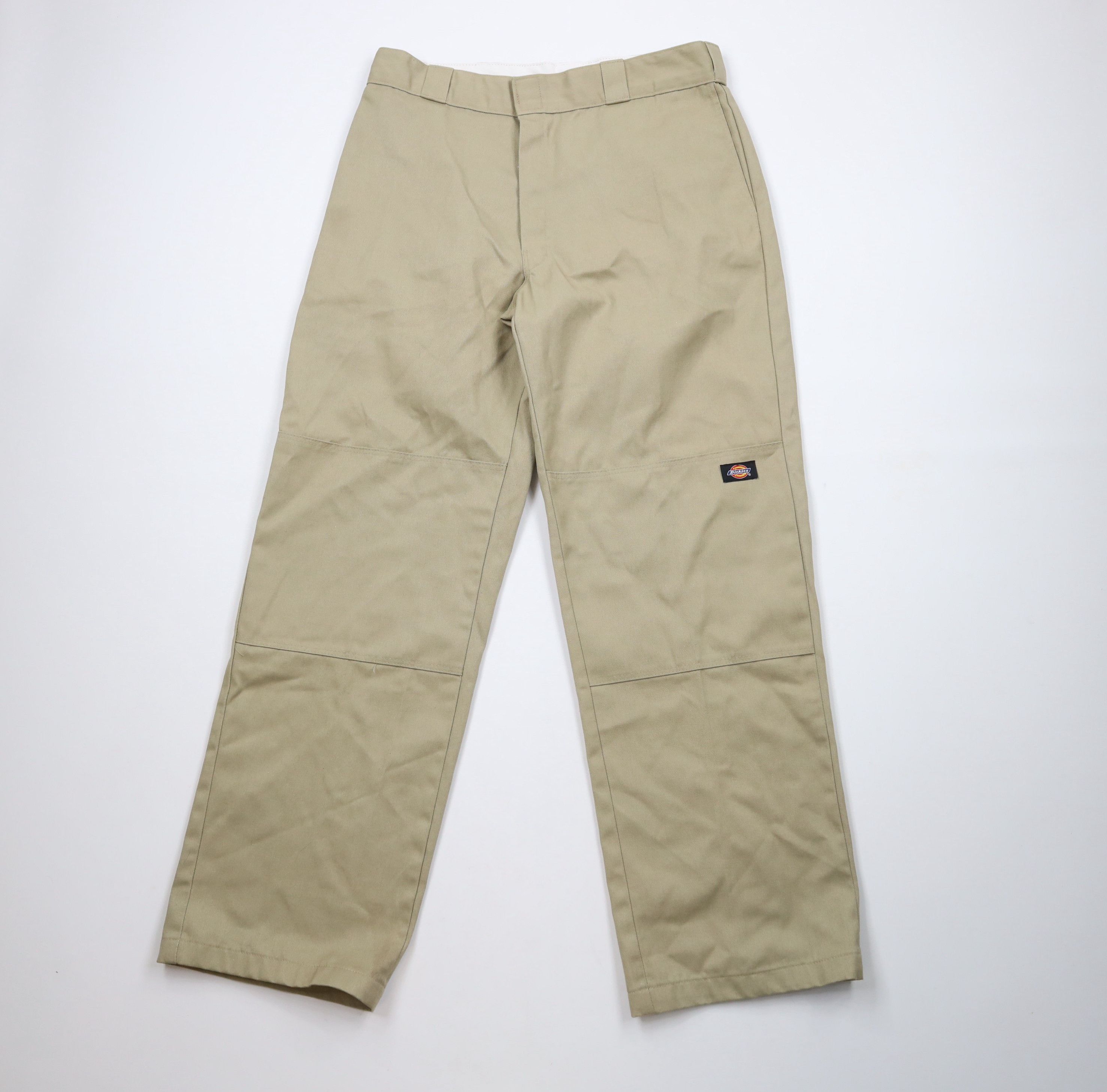 Dickies × Vintage Vintage Y2K Dickies Fit Wide Leg Double Knee Pants Beige Size US 34 / EU 50 - 1 Thumbnail
