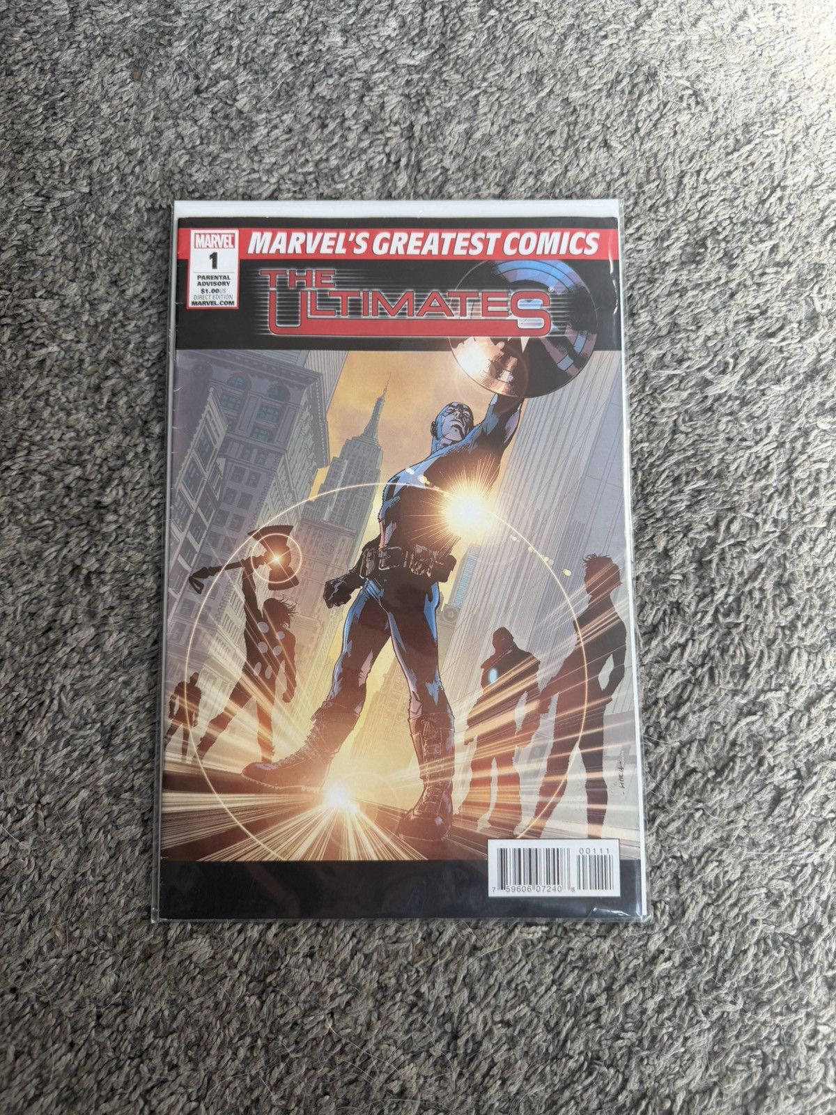 Marvel Comics 2011 Marvel Comics The Ultimates MGC #1 Comic Book Size ONE SIZE - 1 Thumbnail