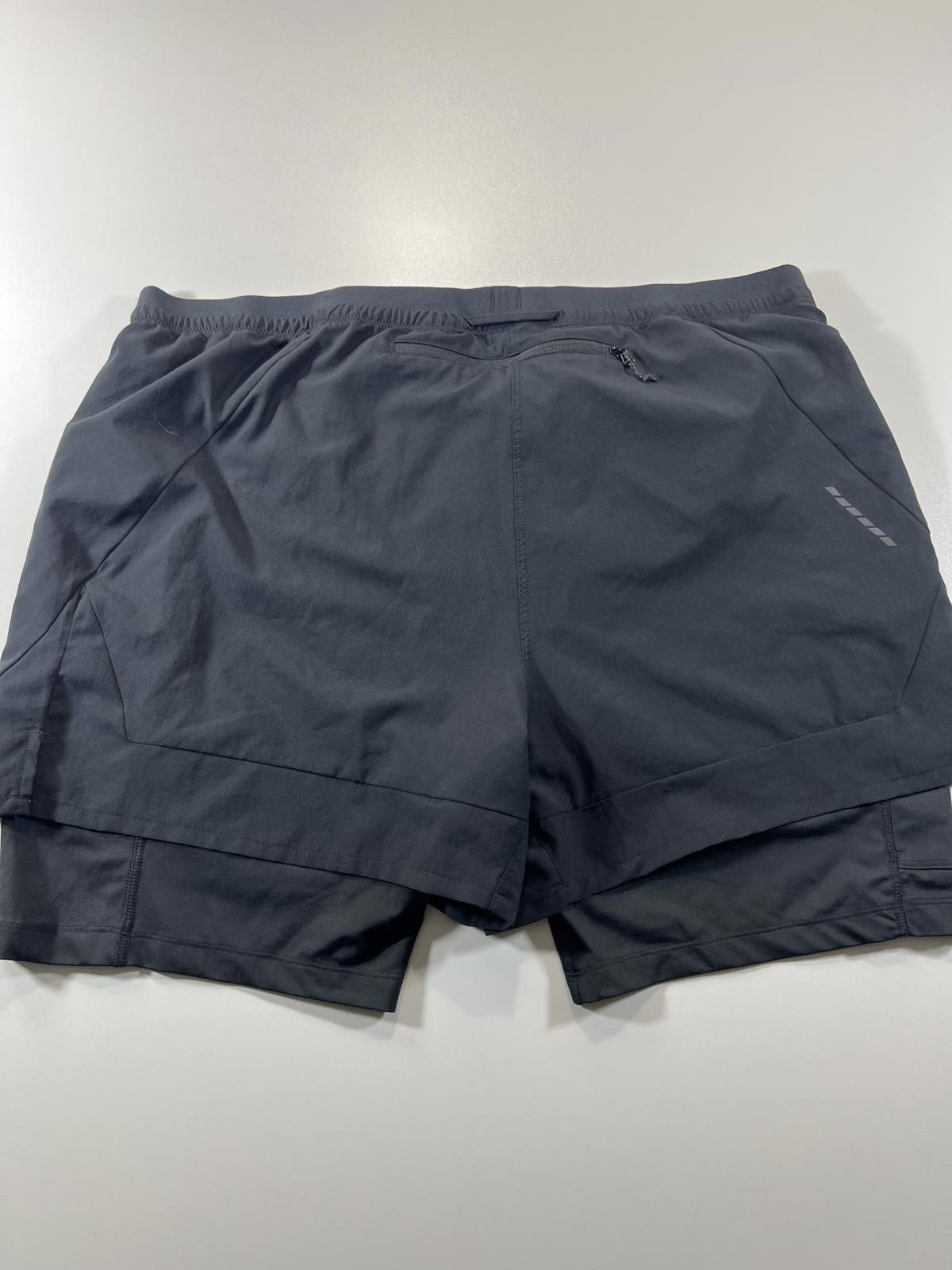 Salomon Salomon Black 2-in-1 Running Shorts Size US 32 / EU 48 - 9 Thumbnail