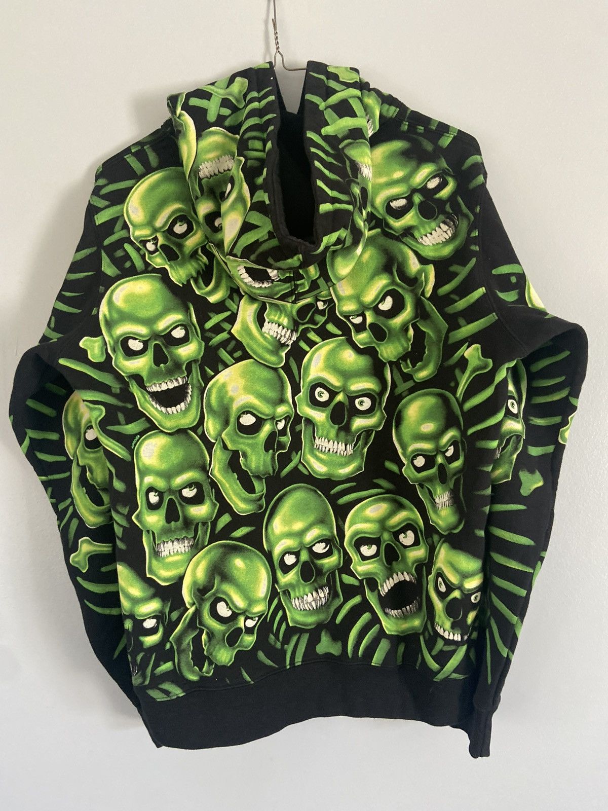 Supreme Skull Pile Hooded Sweatshirt SS18 Large