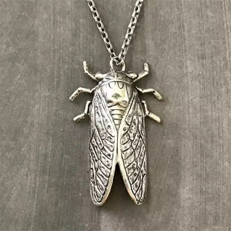 Jewelry Metal Insect Pendant Necklace Size ONE SIZE - 2 Thumbnail