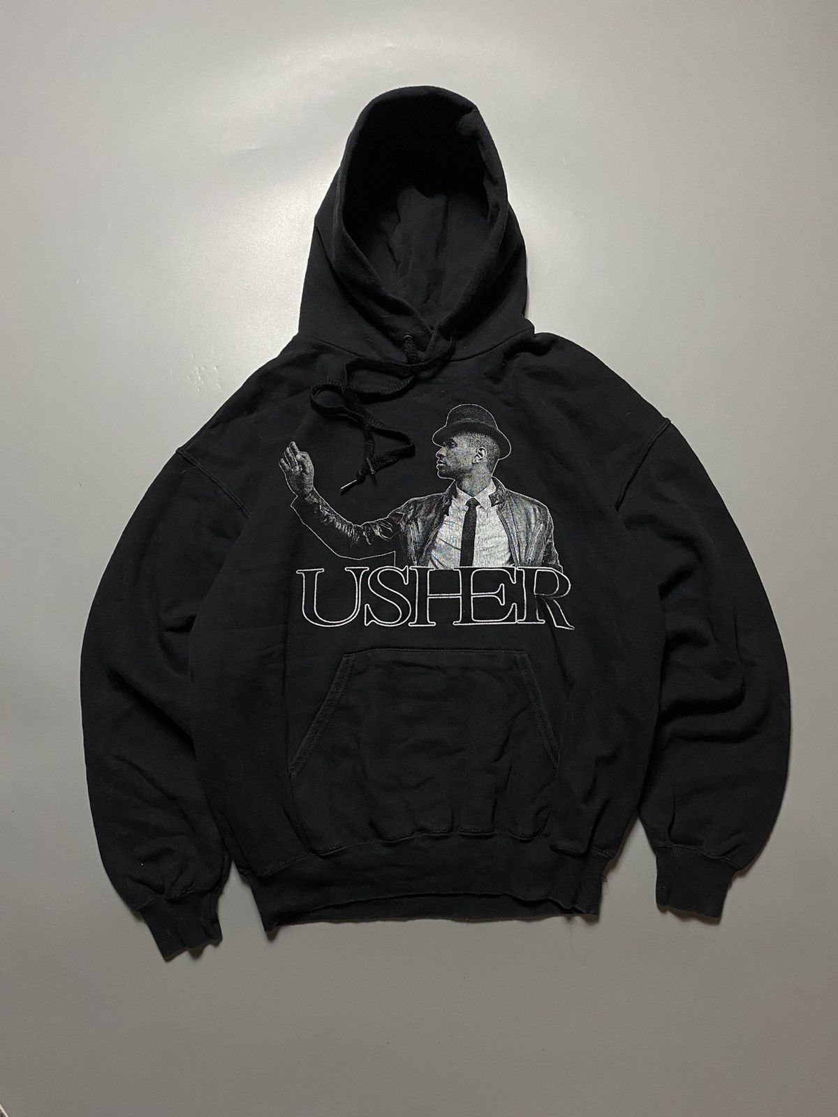 Fruit Of The Loom × Vintage 🔥 USHER VTG HOODIE y2k Size US M / EU 48-50 / 2 - 3 Thumbnail