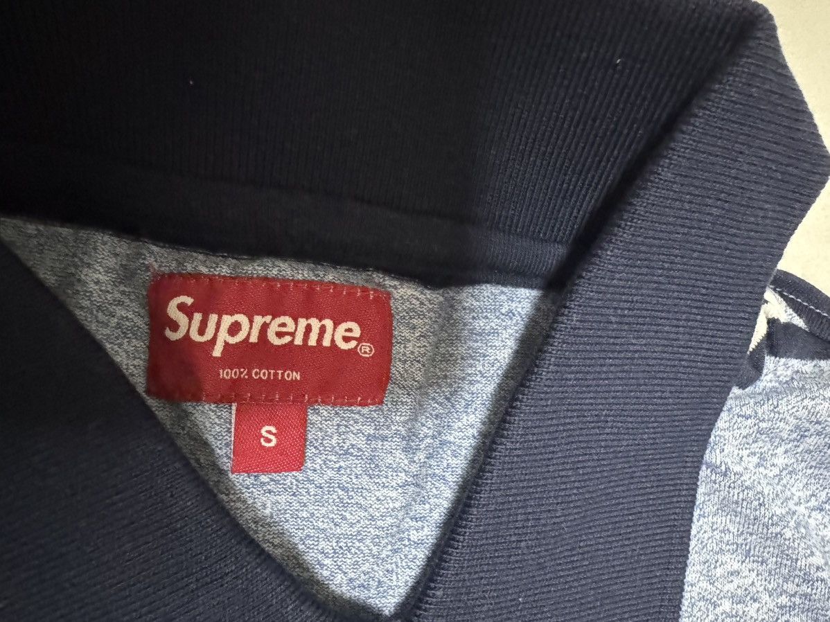 Supreme Supreme blue black stripe polo T-shirt Size US S / EU 44-46 / 1 - 3 Thumbnail
