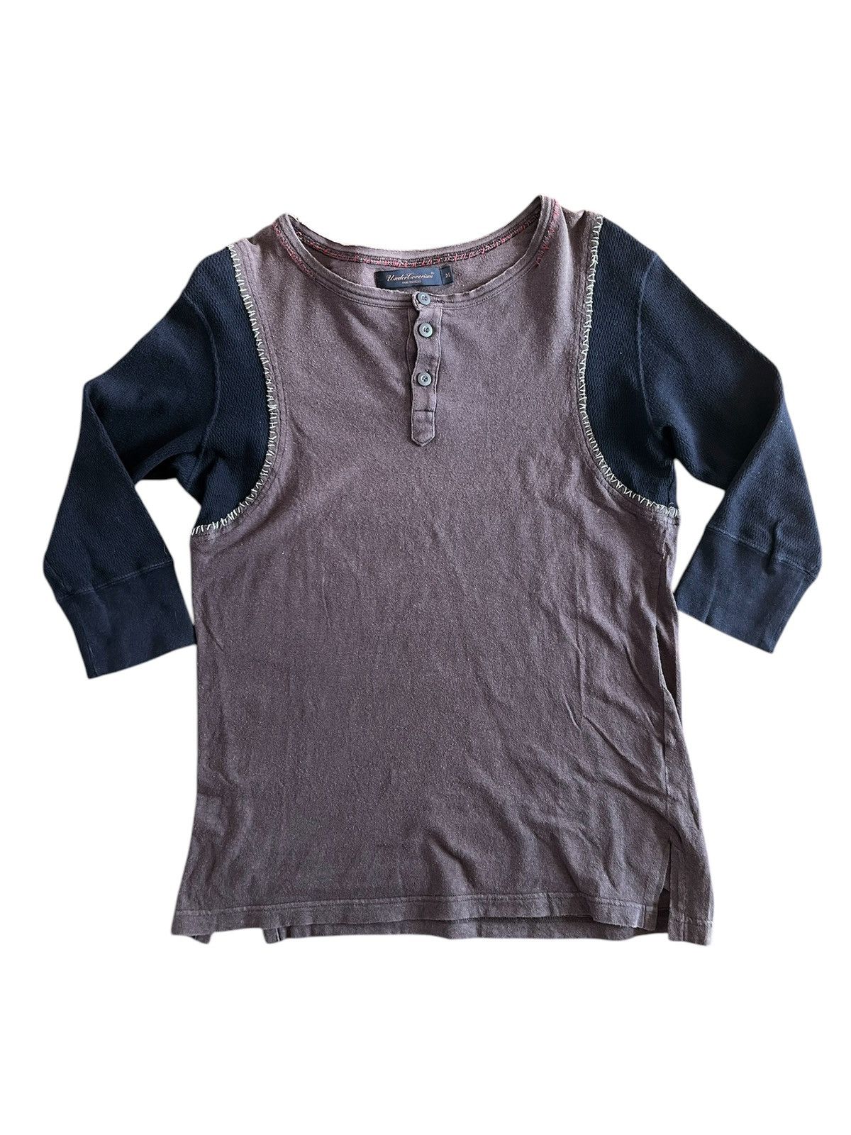 Jun Takahashi × Undercover SS03 Undercover Scab Button Up Layered Tee Size US M / EU 48-50 / 2 - 1 Thumbnail