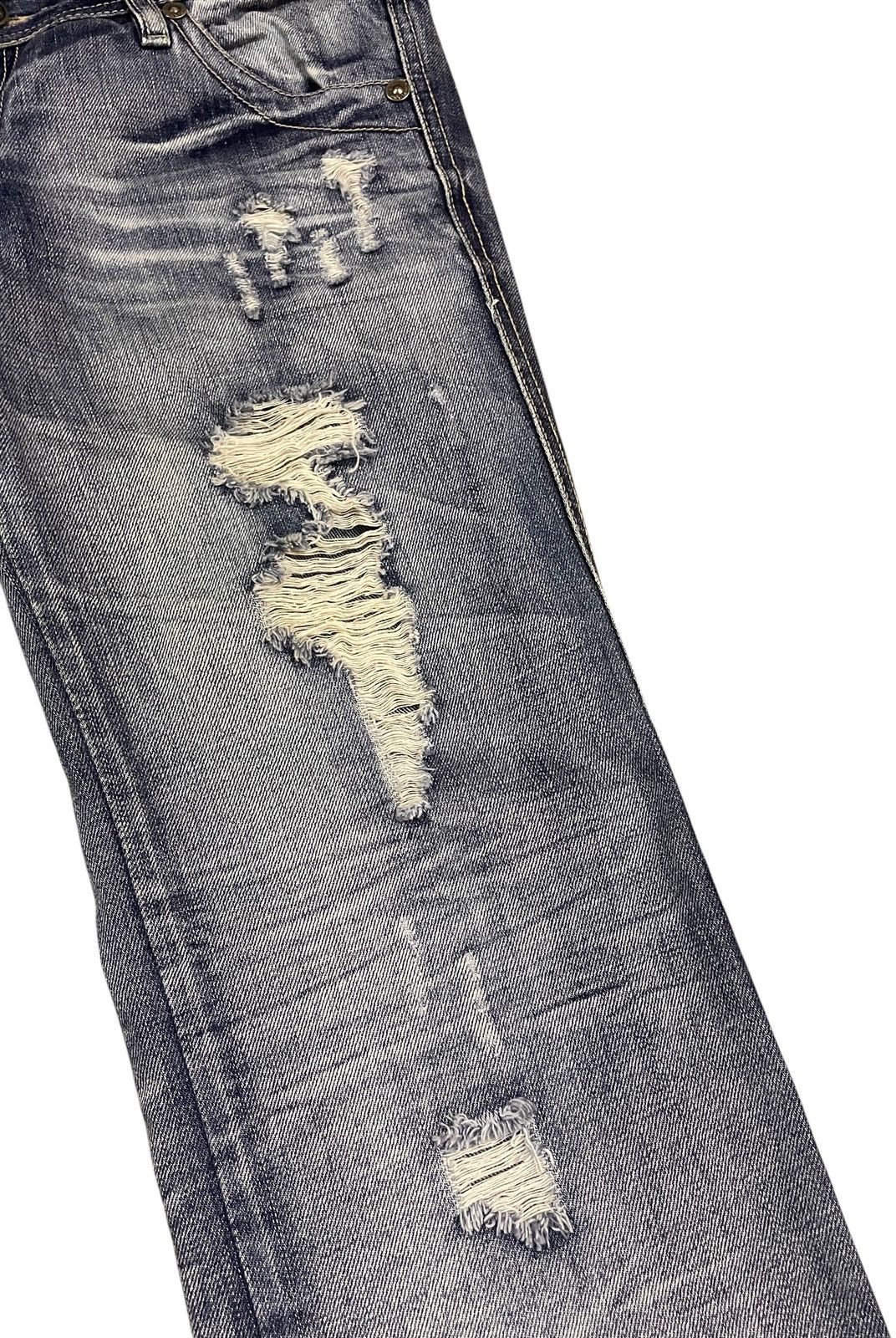 Japanese Brand Rare Vintage Japanese Brand SP Ray Distressed Jeans 2000s Size US 30 / EU 46 - 6 Thumbnail