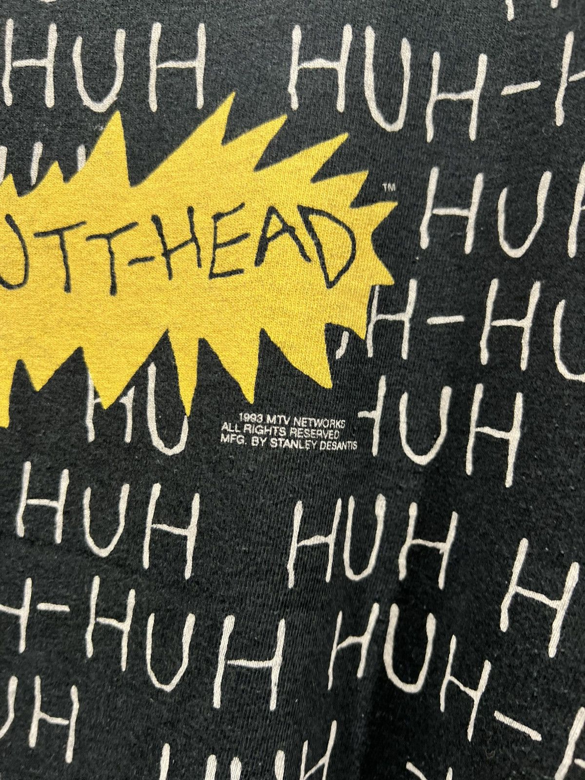 Cartoon Network × Mtv × Vintage Vintage 1993 MTV Beavis And Butthead HUH T Shirt XL Rare Size US XL / EU 56 / 4 - 7 Thumbnail