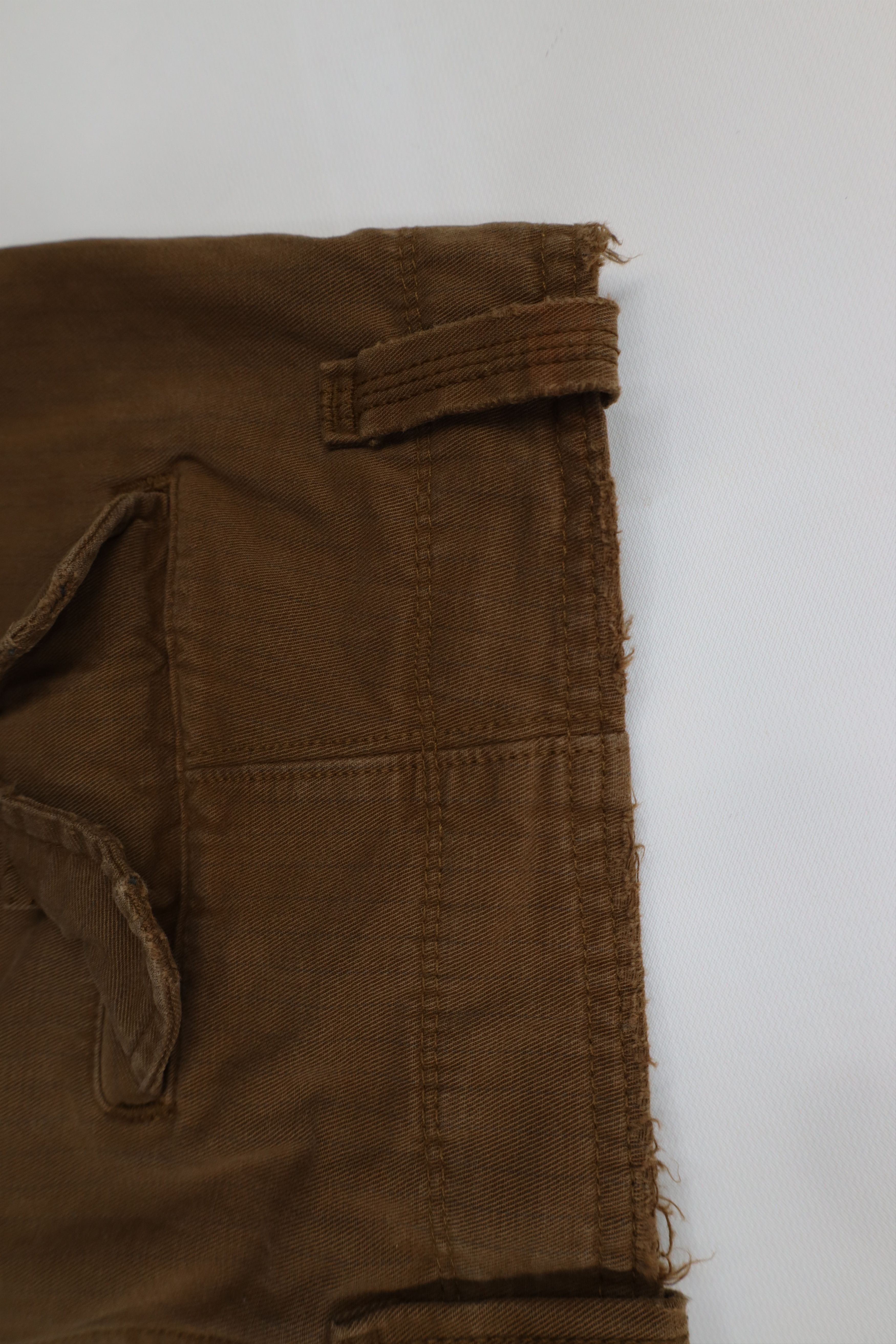 Gap Vintage Y2K Gap Pinstriped Boot Cut Wide Leg Pants Brown Size US 36 / EU 52 - 15 Thumbnail