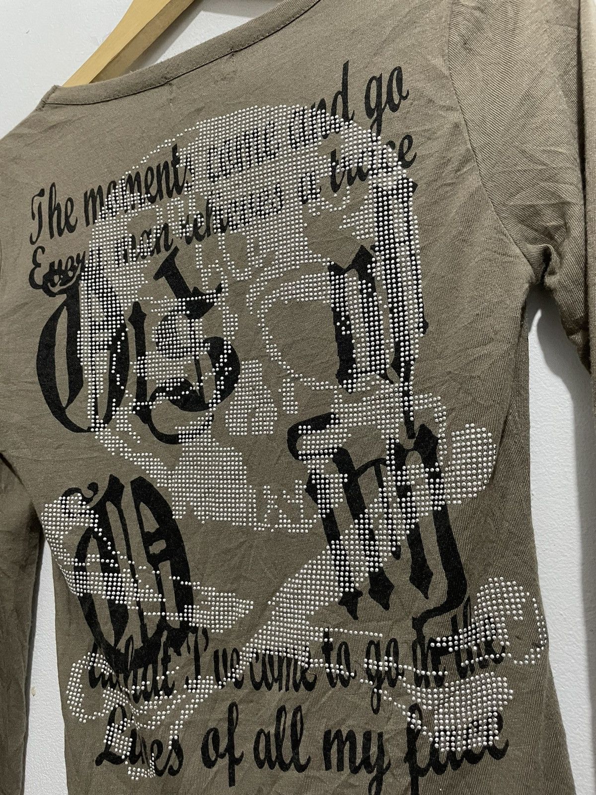 Hysteric Glamour Japanese Poem Perfect long sleeve With Skull Back Printed Size M / US 6-8 / IT 42-44 - 3 Thumbnail